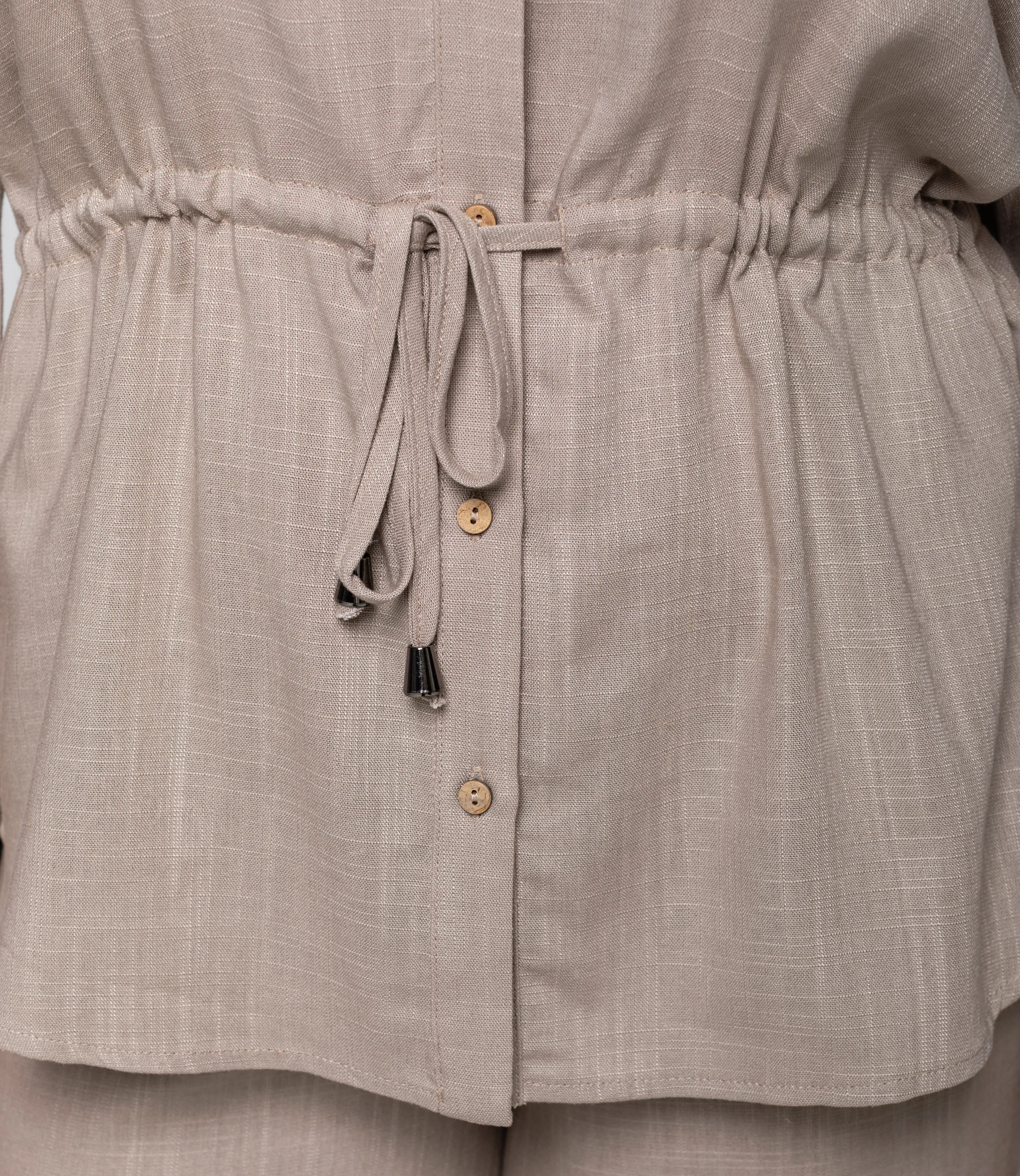 Костюм #ОКТ215002, бежевый - фото 5