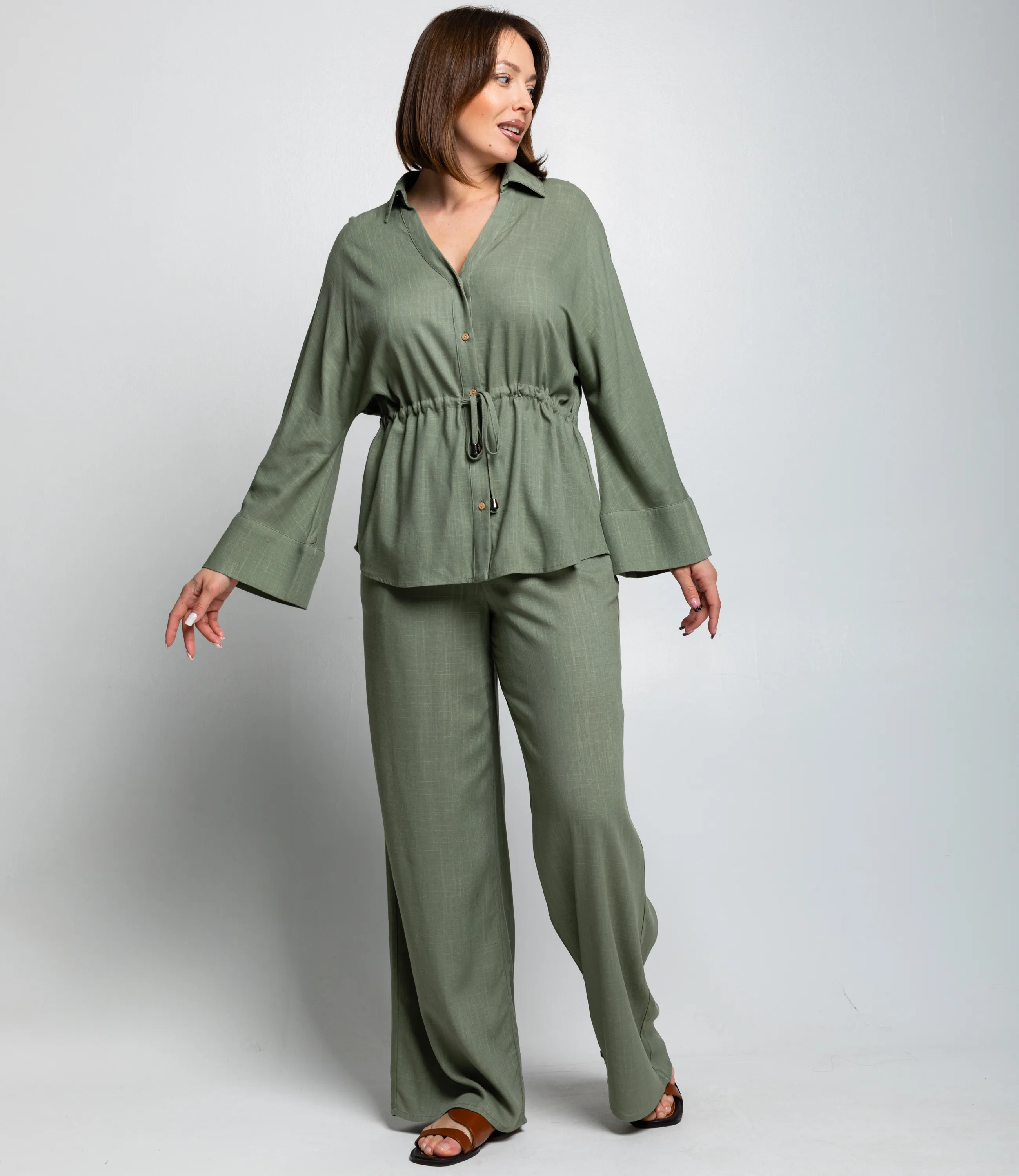 Костюм #ОКТ215002, полынь - фото 2