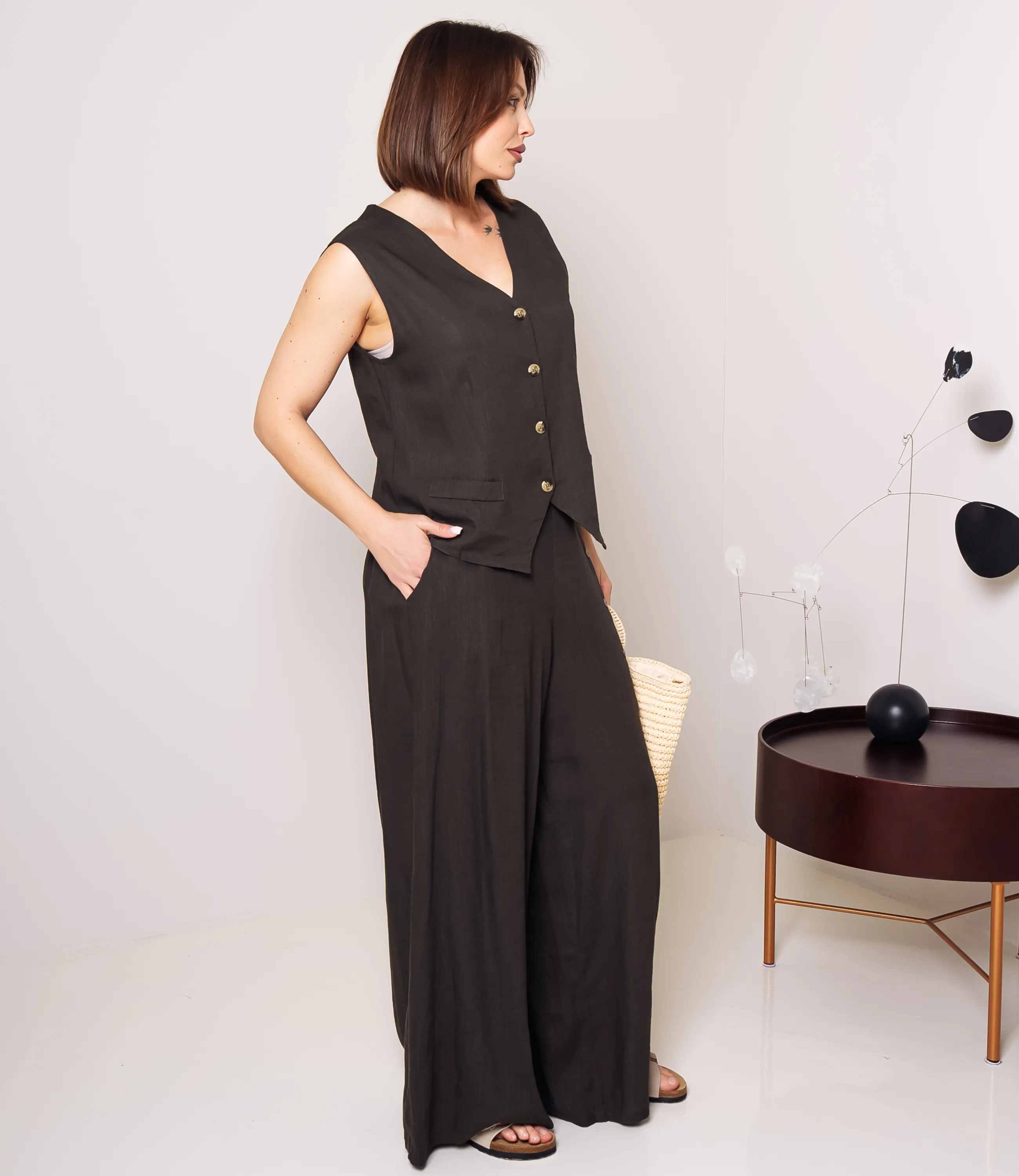 Костюм #ОКТ025026, графит - фото 2