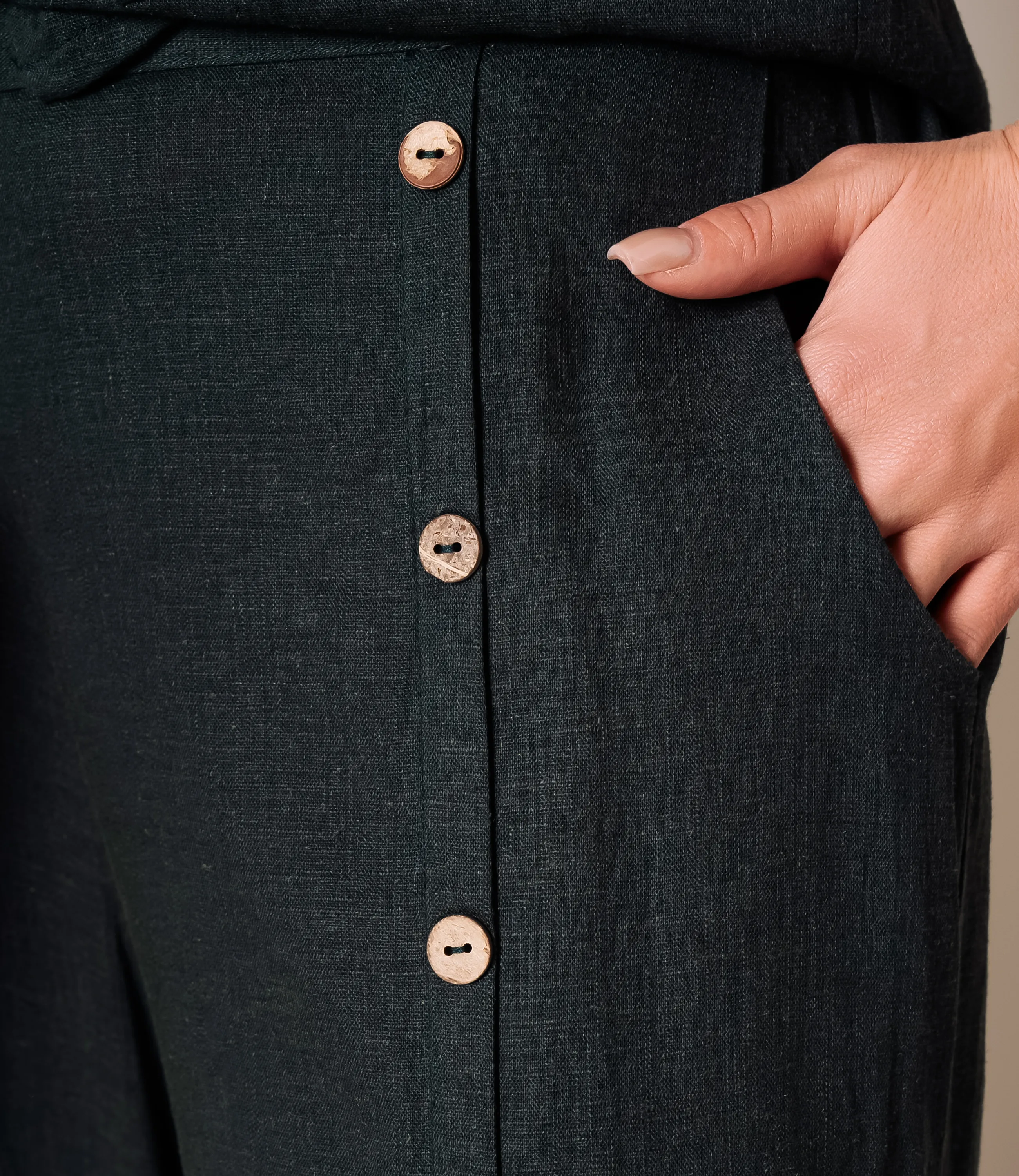 Костюм #ОКТ025026, изумрудный - фото 5