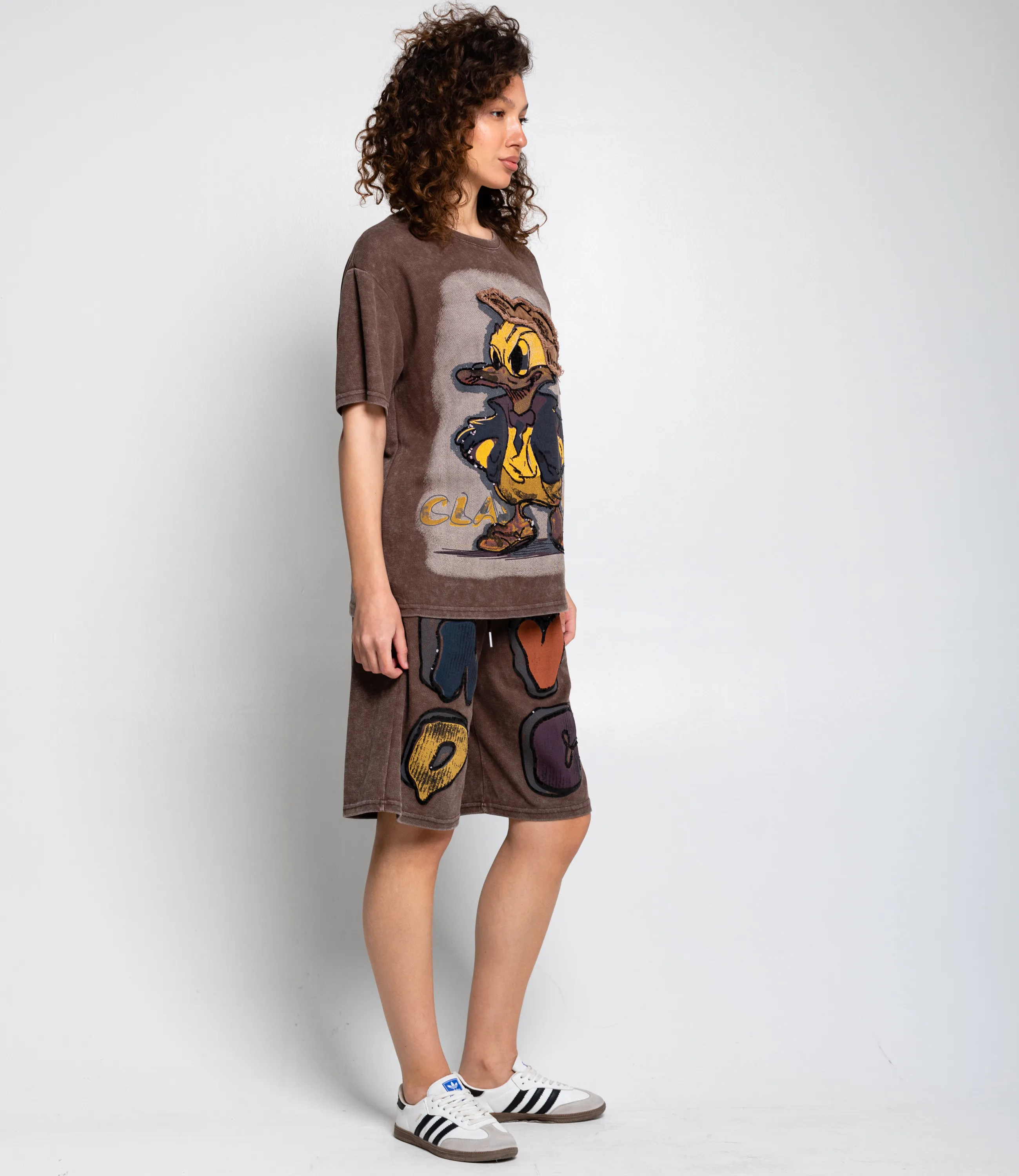 Спортивный костюм #КТ300776, коричневый - фото 3