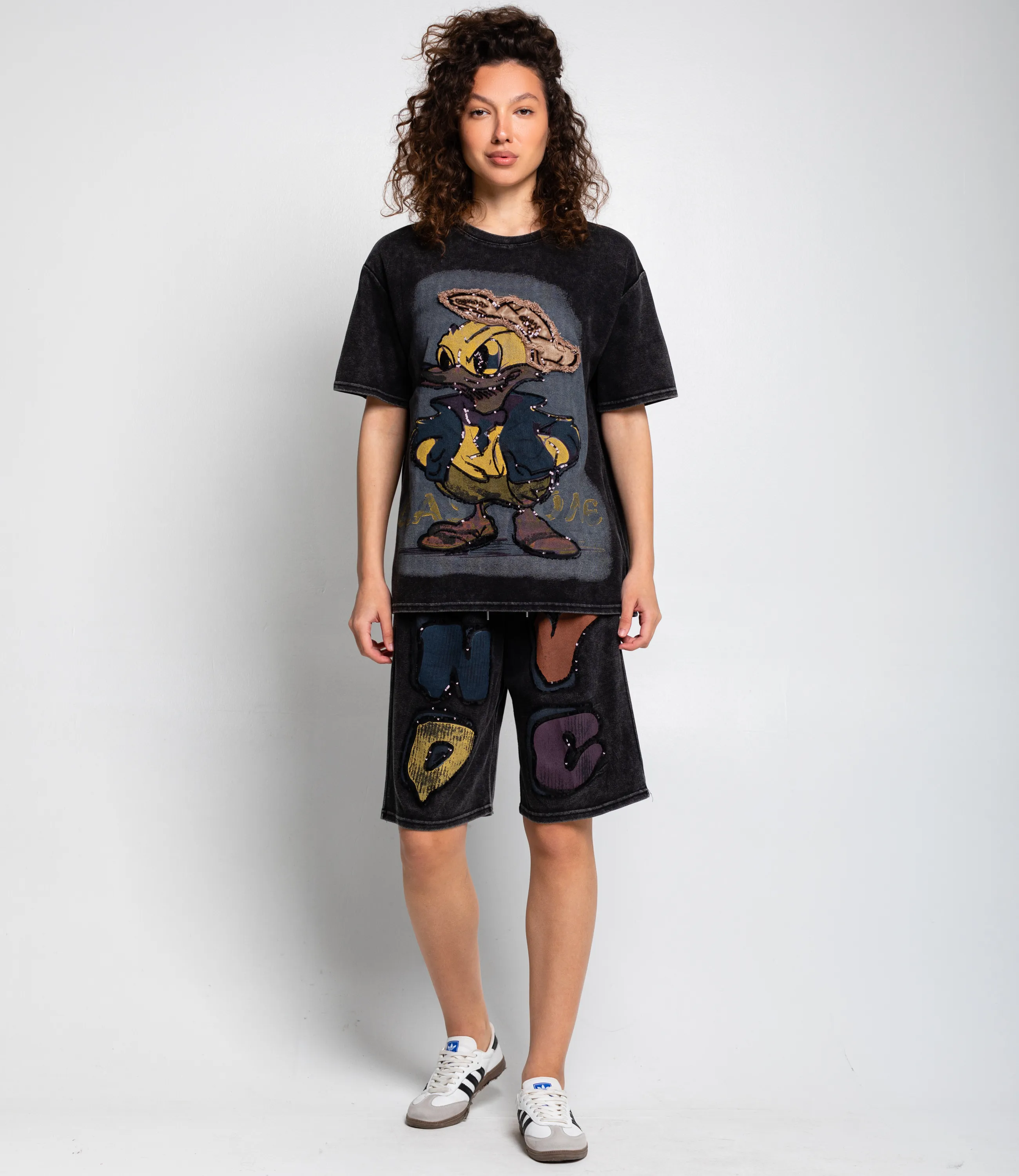 Спортивный костюм #КТ300776, чёрный - фото 1