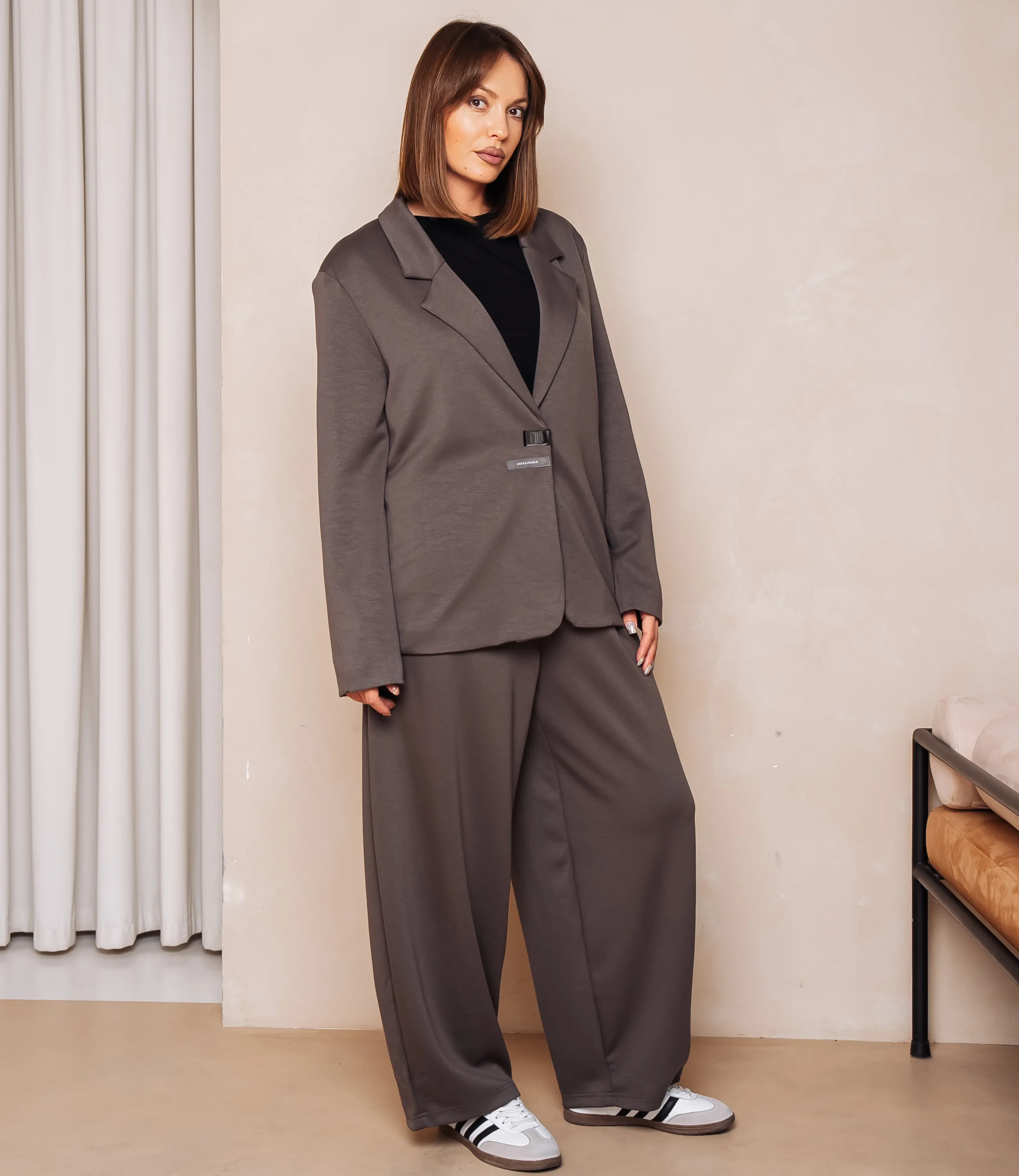 Костюм #КТ1790, графит - фото 2