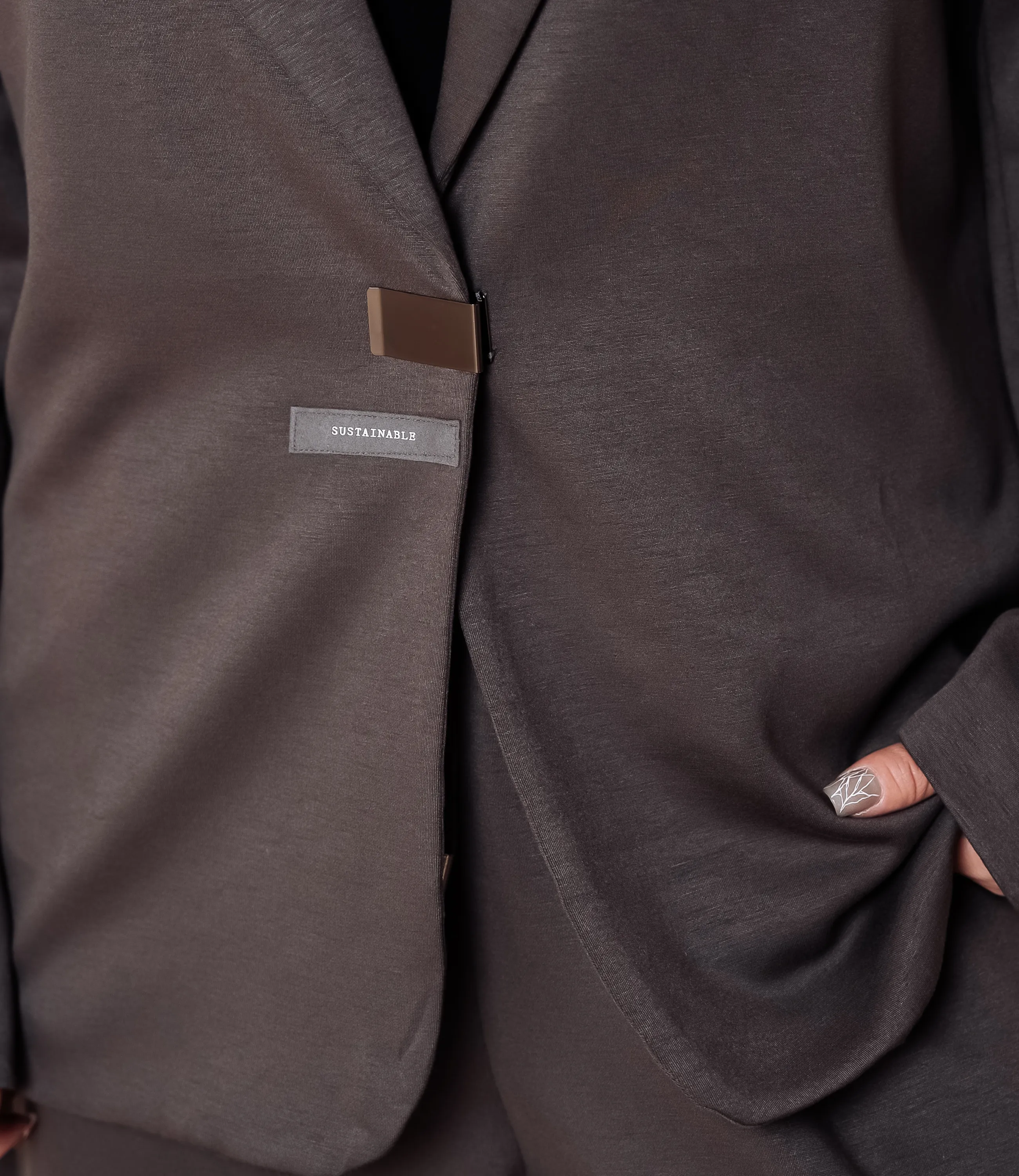 Костюм #КТ1790, графит - фото 5