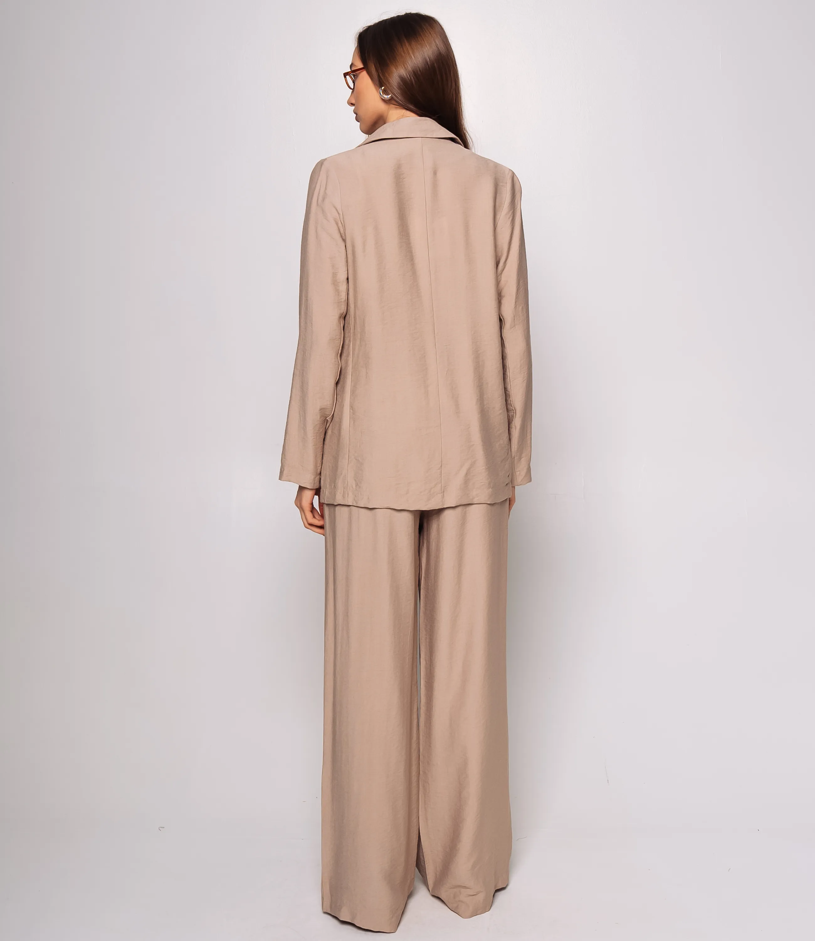 Костюм #ОКТ266002, бежевый - фото 3