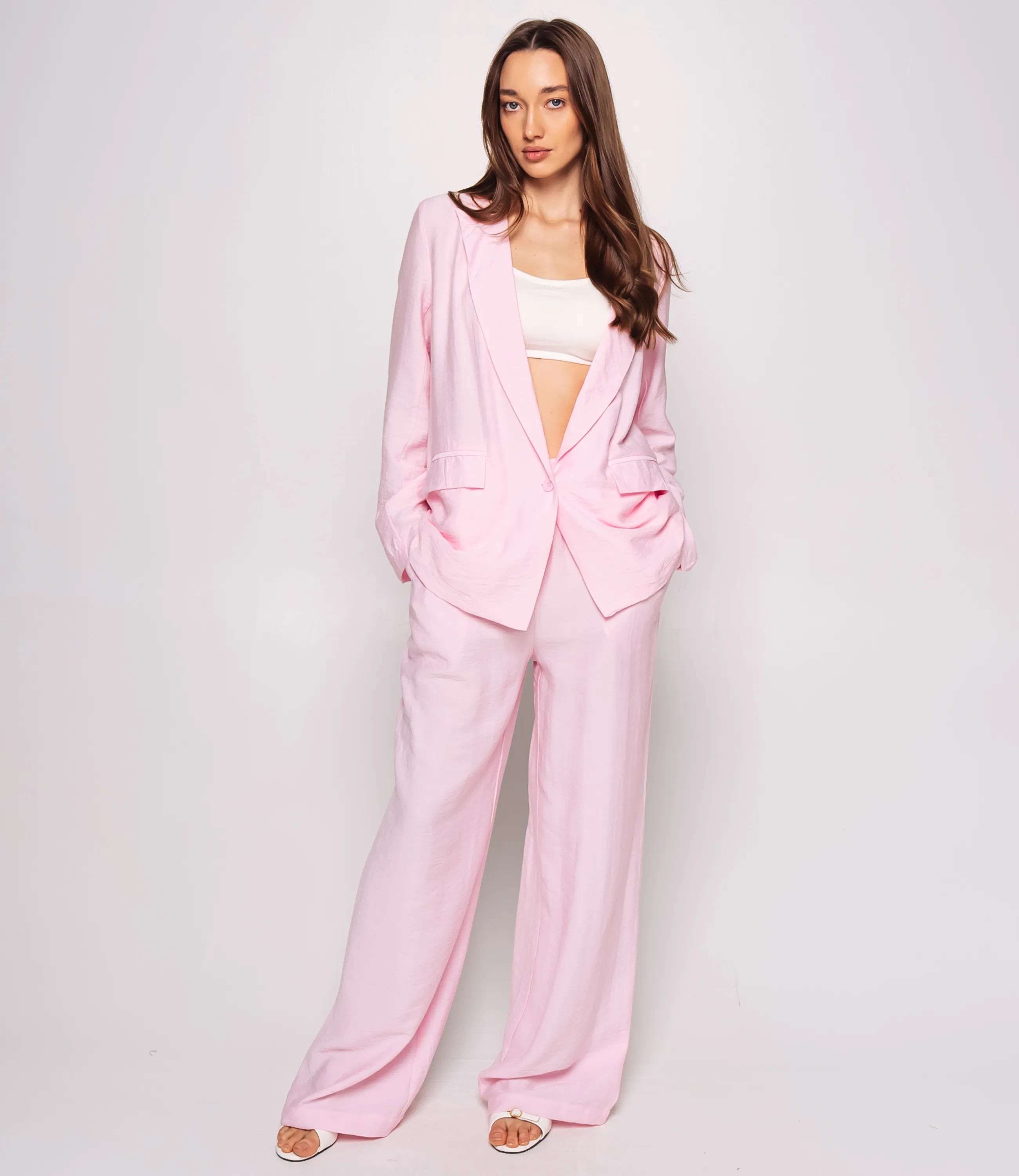 Костюм #ОКТ266002, розовый - фото 4