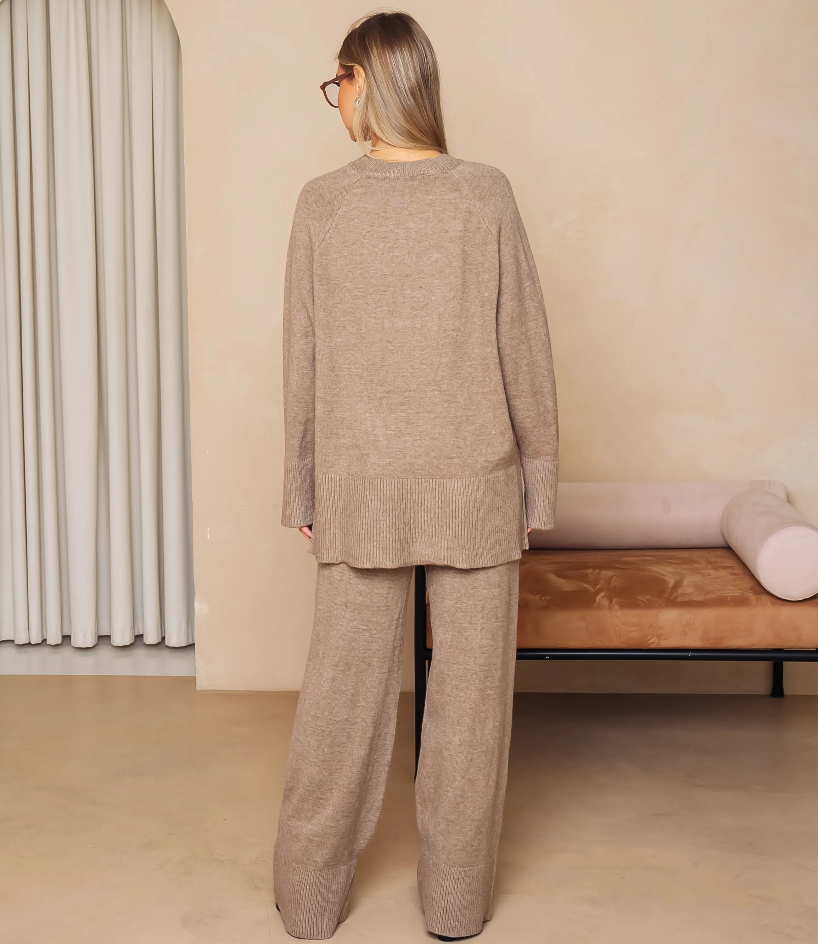 Костюм #КТ831 (6), бежевый - фото 3