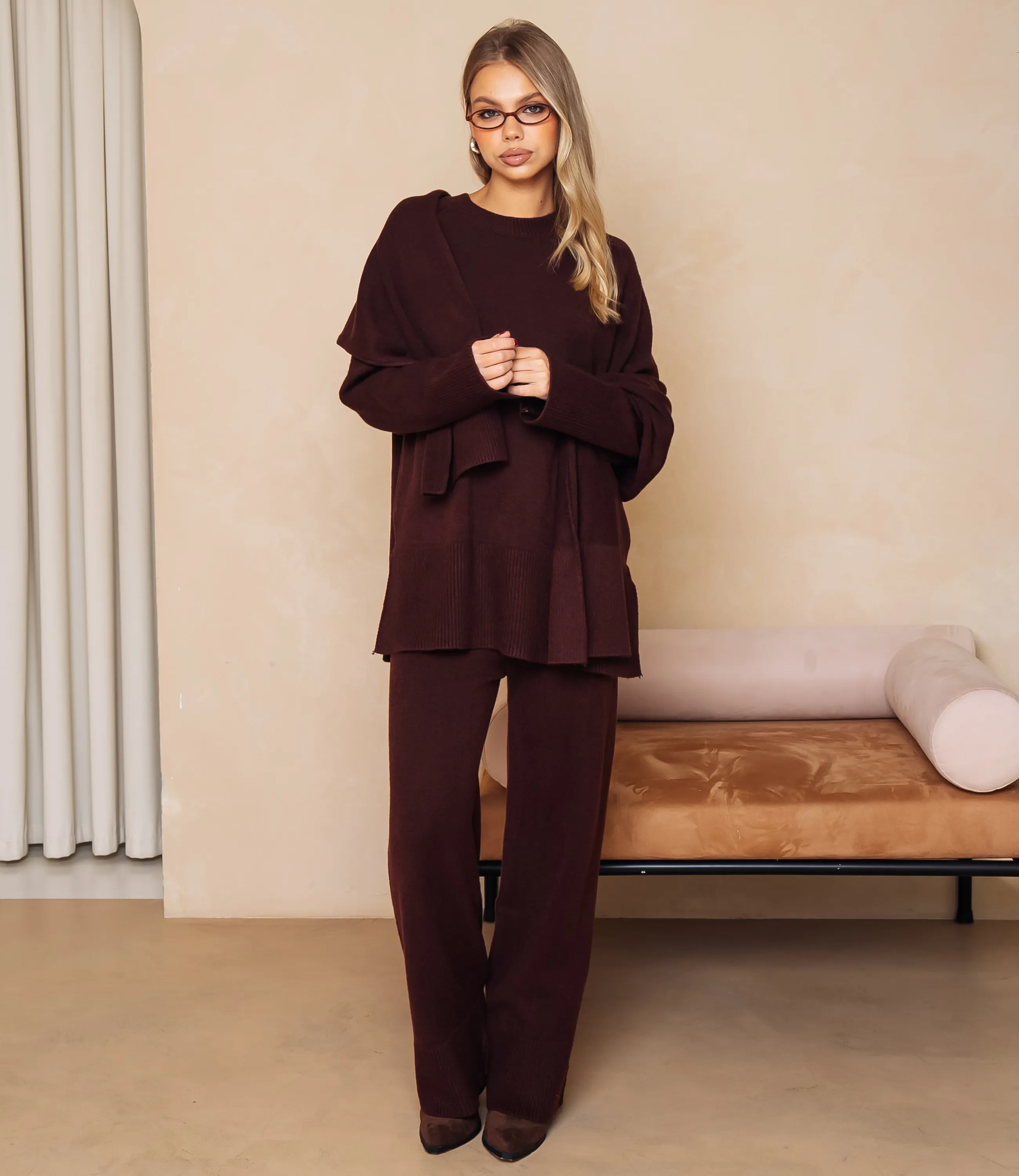 Костюм #КТ831 (6), шоколадный - фото 4