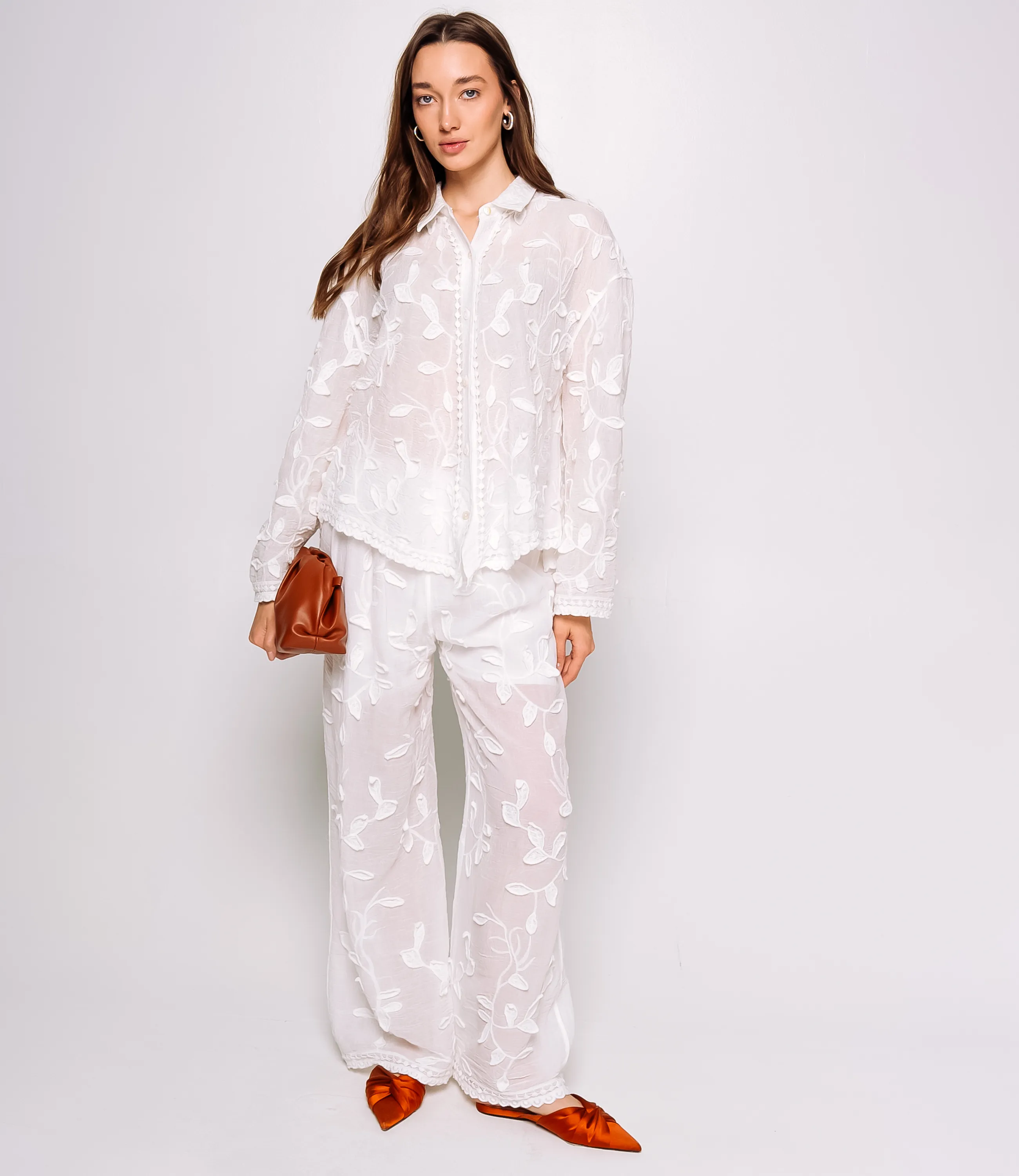 Костюм #КТ605 (5), белый - фото 1