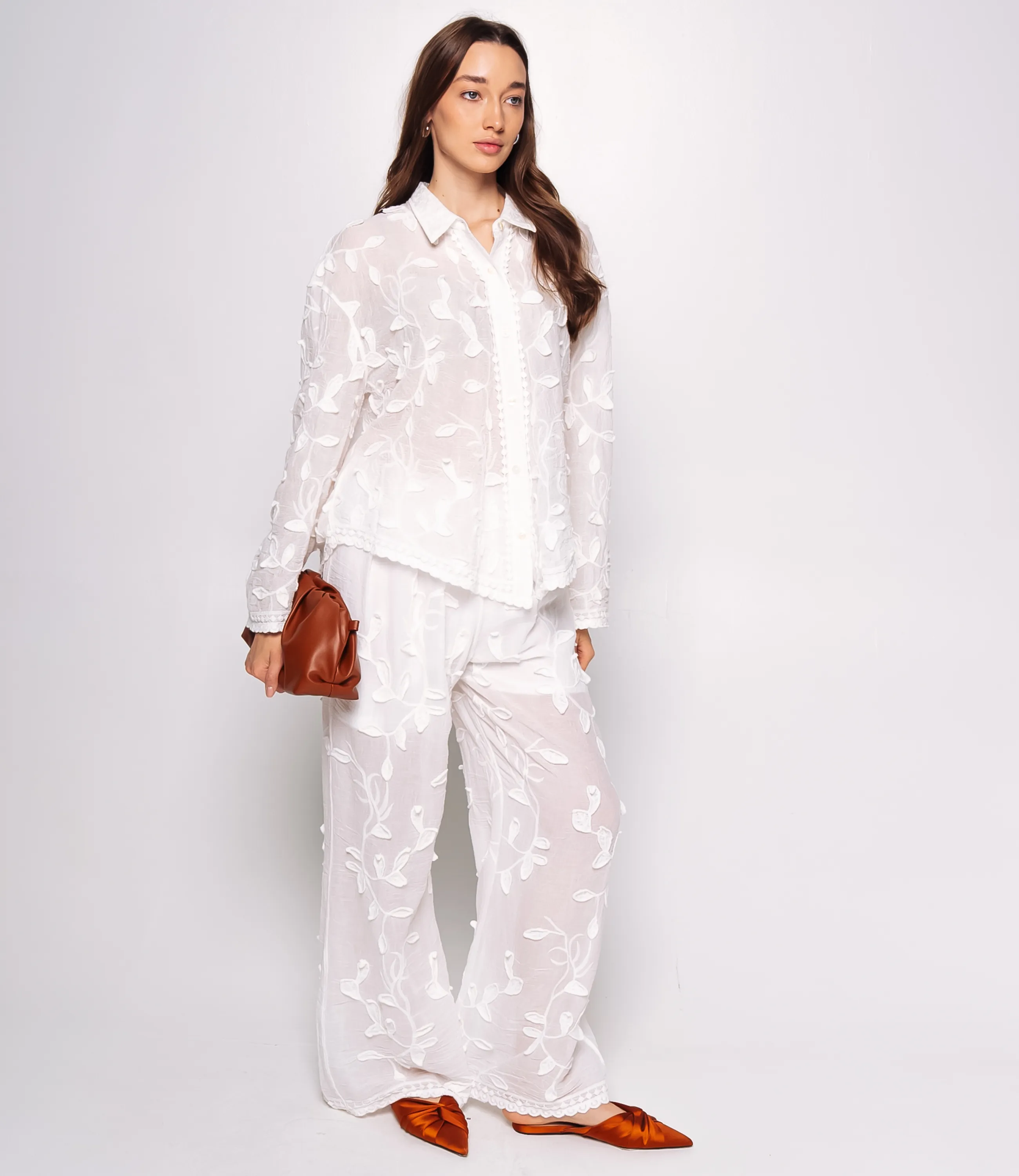 Костюм #КТ605 (5), белый - фото 2