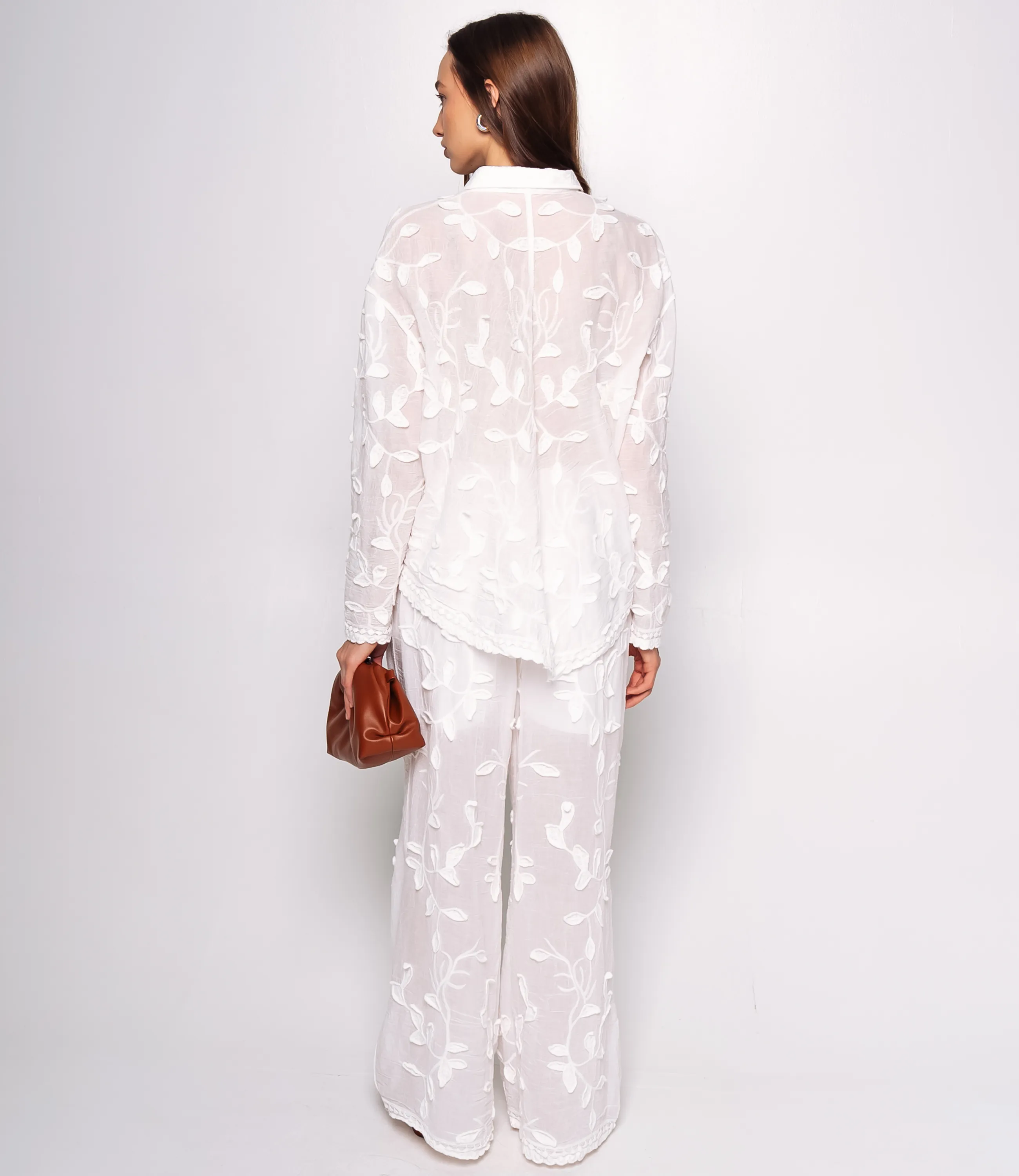 Костюм #КТ605 (5), белый - фото 3