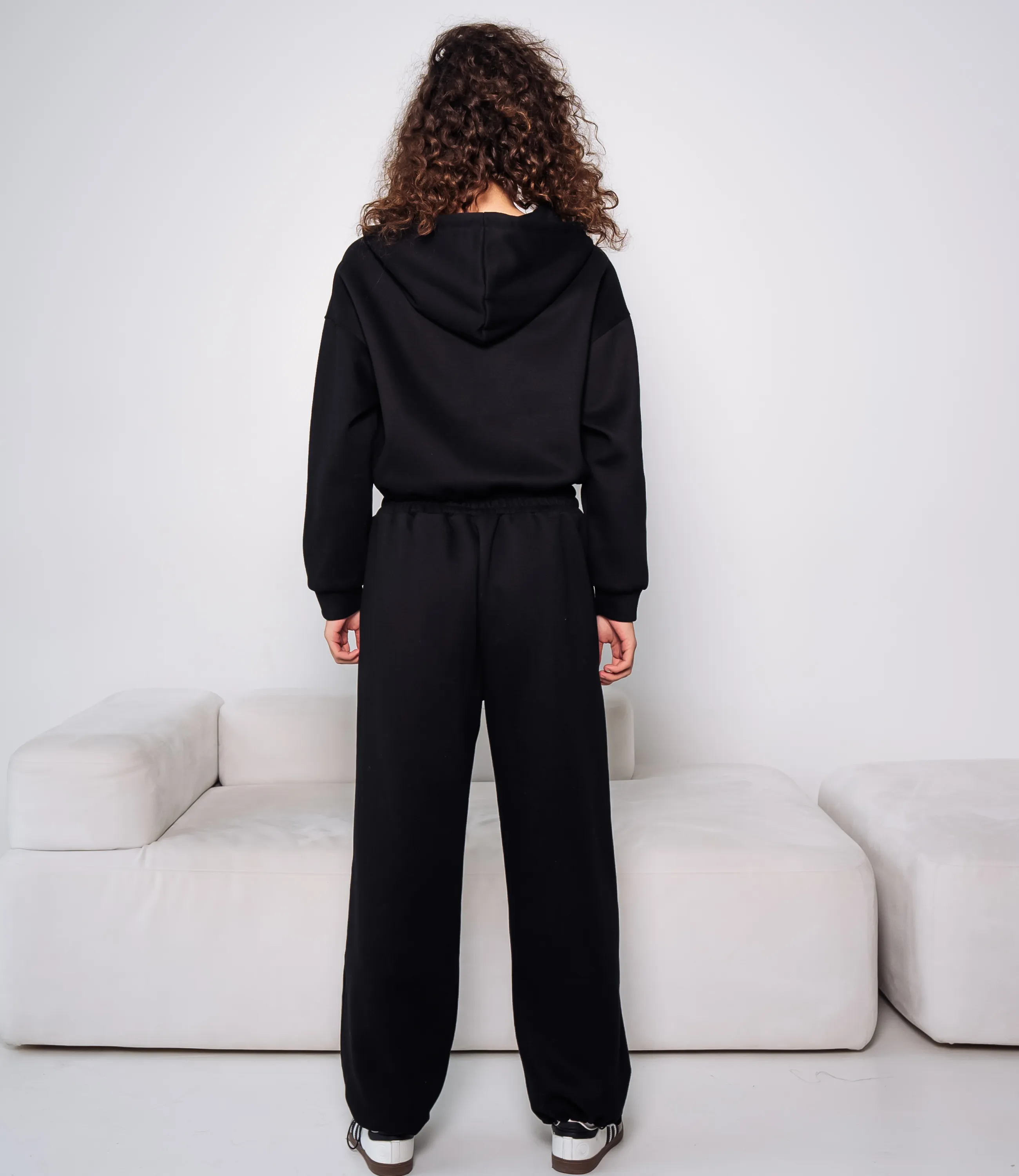 Спортивный костюм #КТ2909 (1), чёрный - фото 3