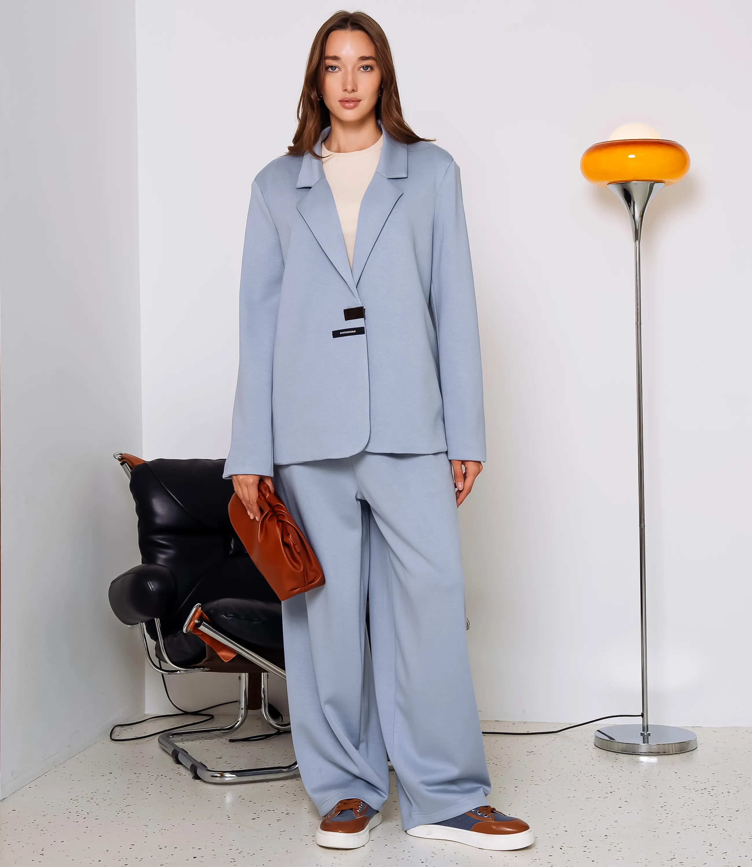 Костюм #КТ1790, голубой - фото 1