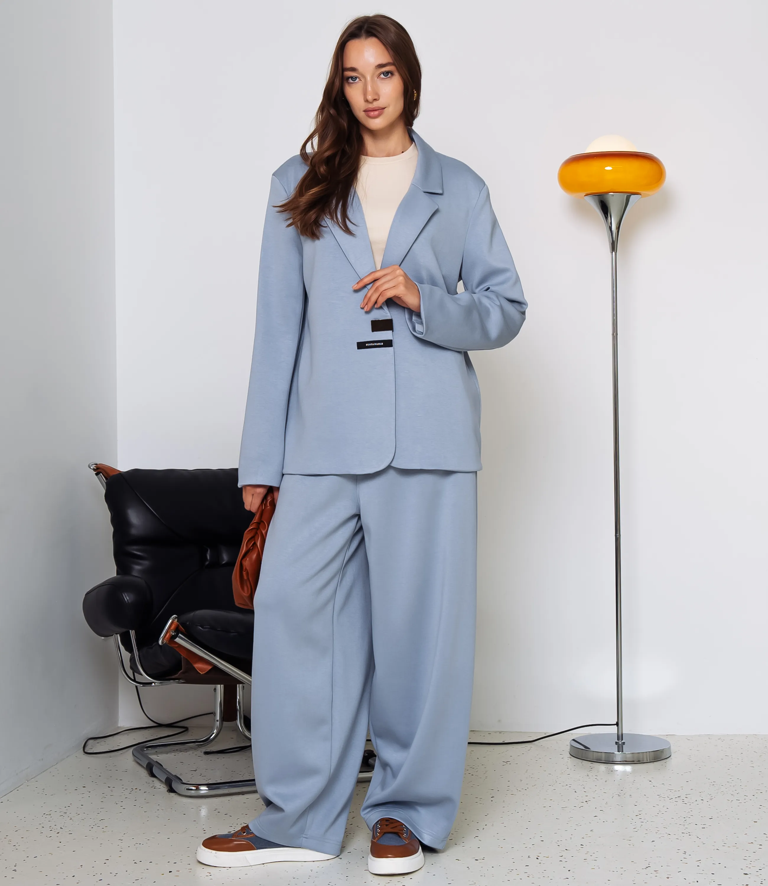 Костюм #КТ1790, голубой - фото 4