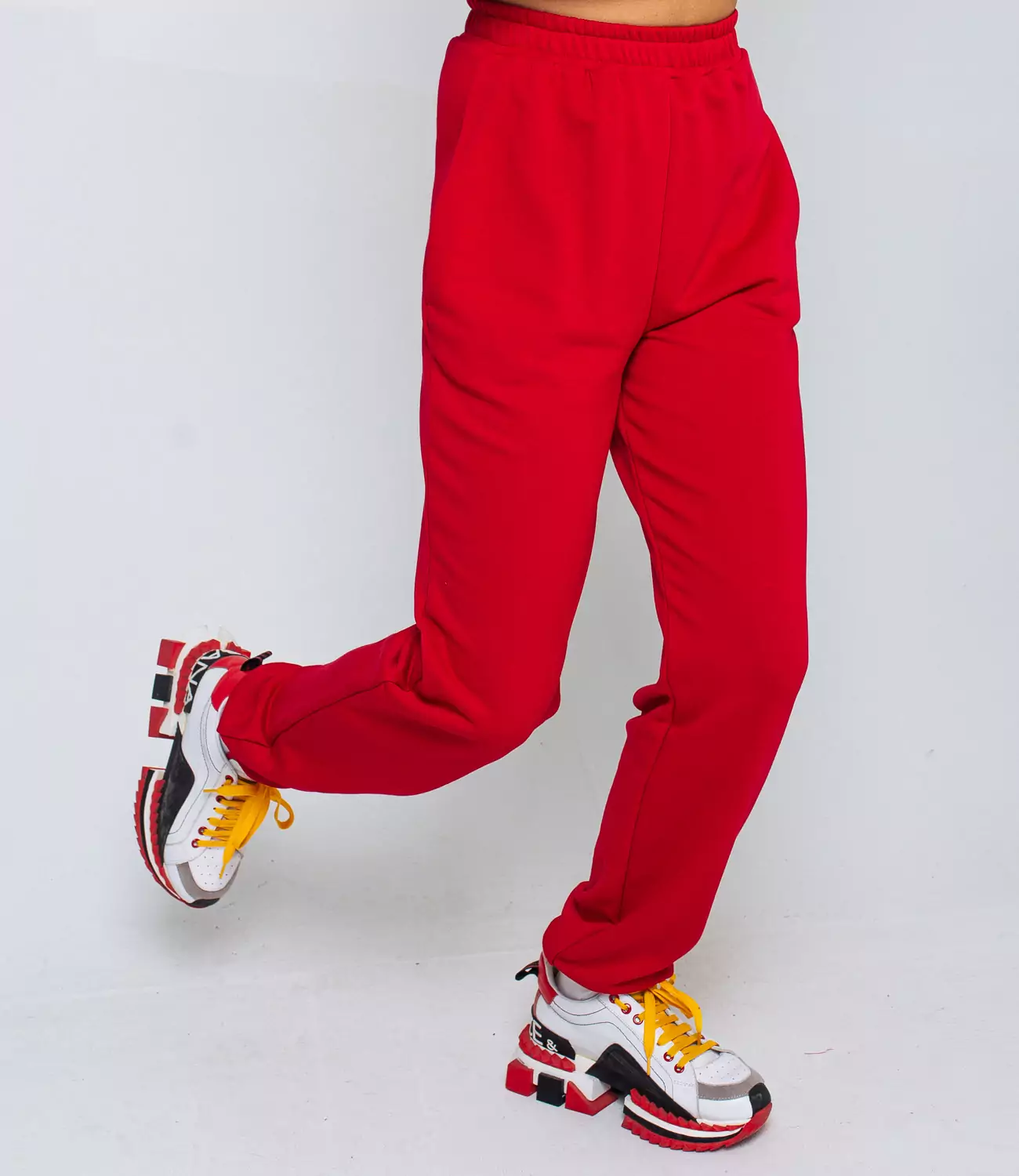 Спортивный костюм #БШ1569, красный - фото 5