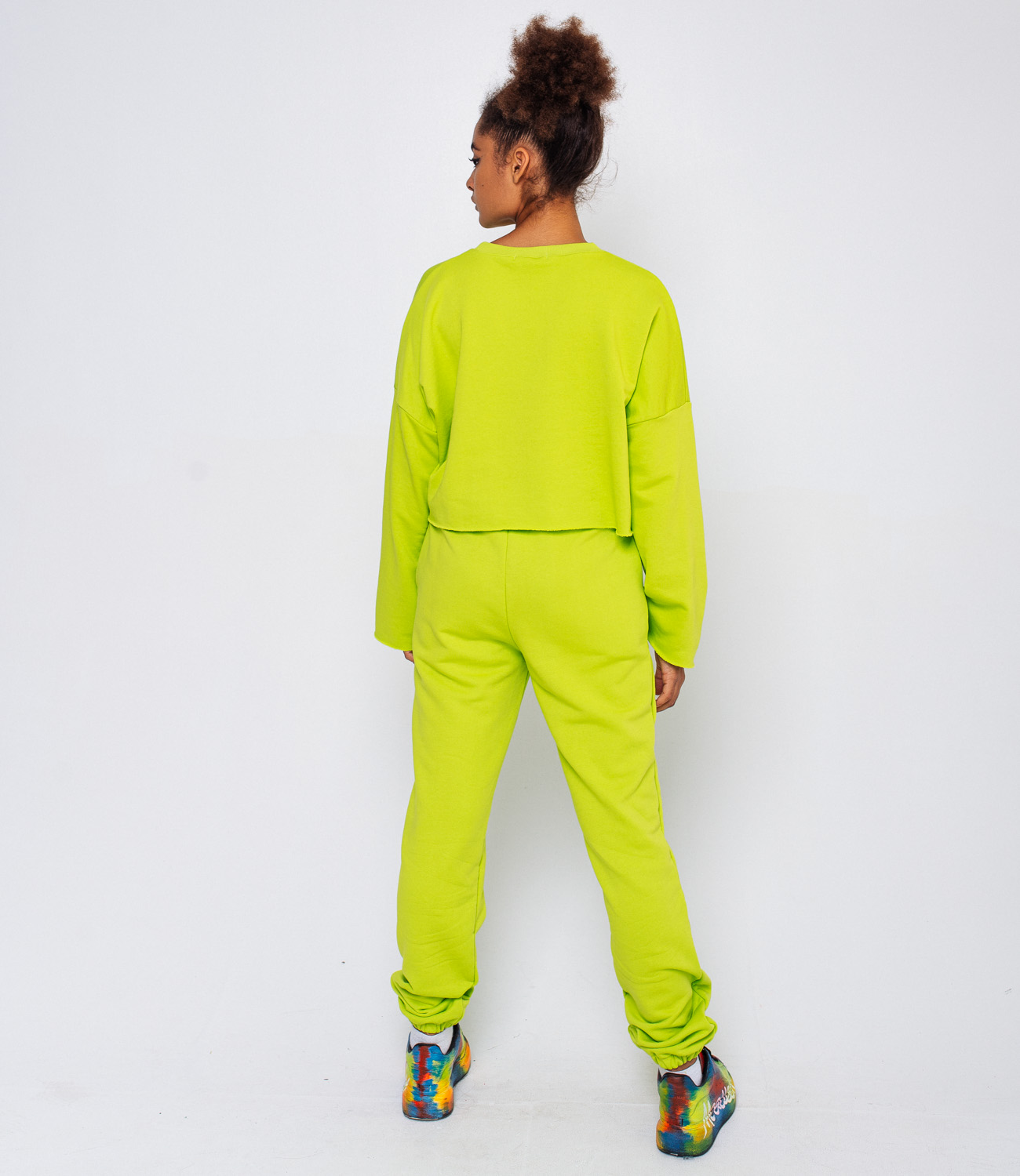 Спортивный костюм #БШ1569, светло-зеленый - фото 3