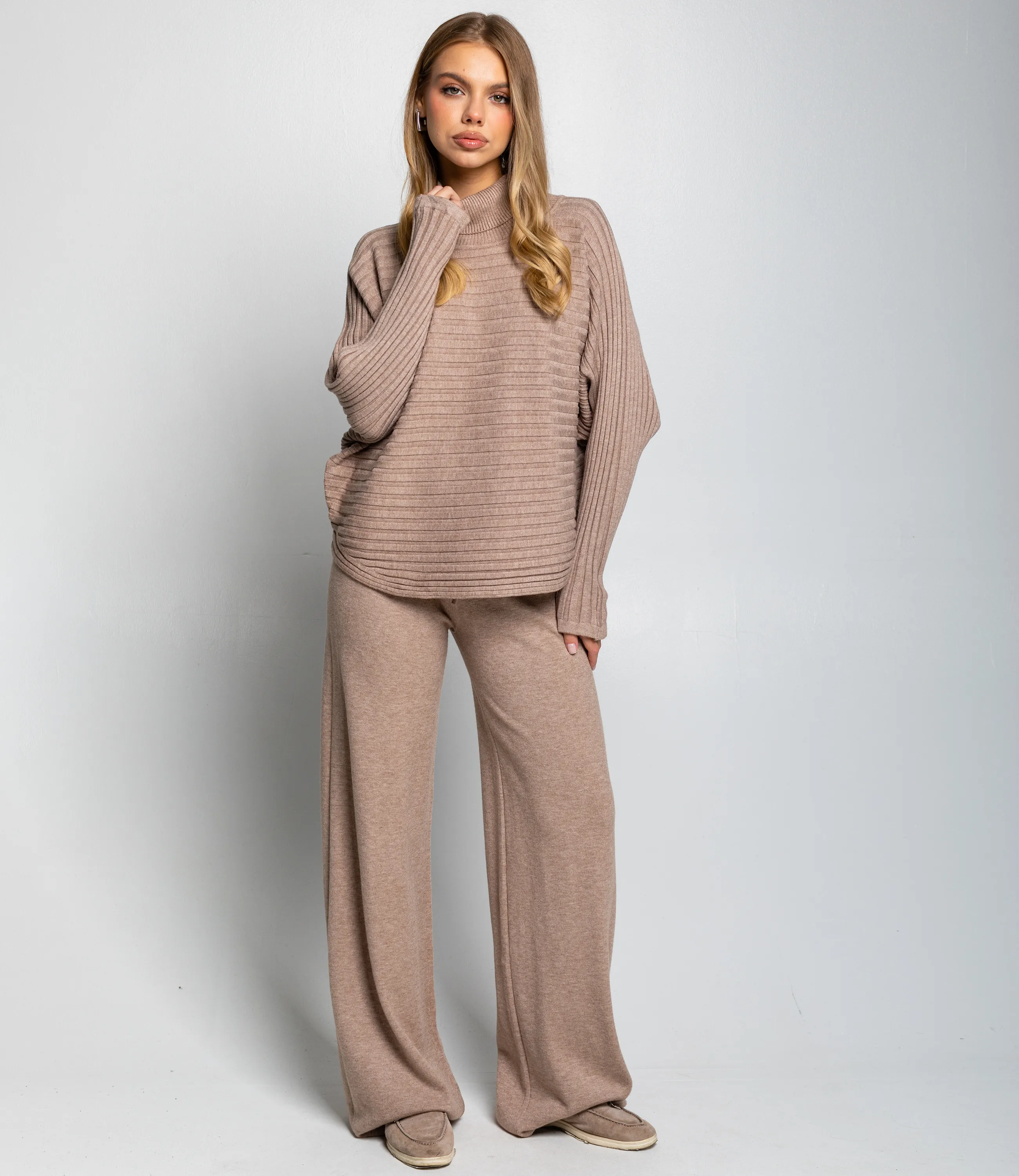 Костюм #КТ0089, бежевый - фото 2