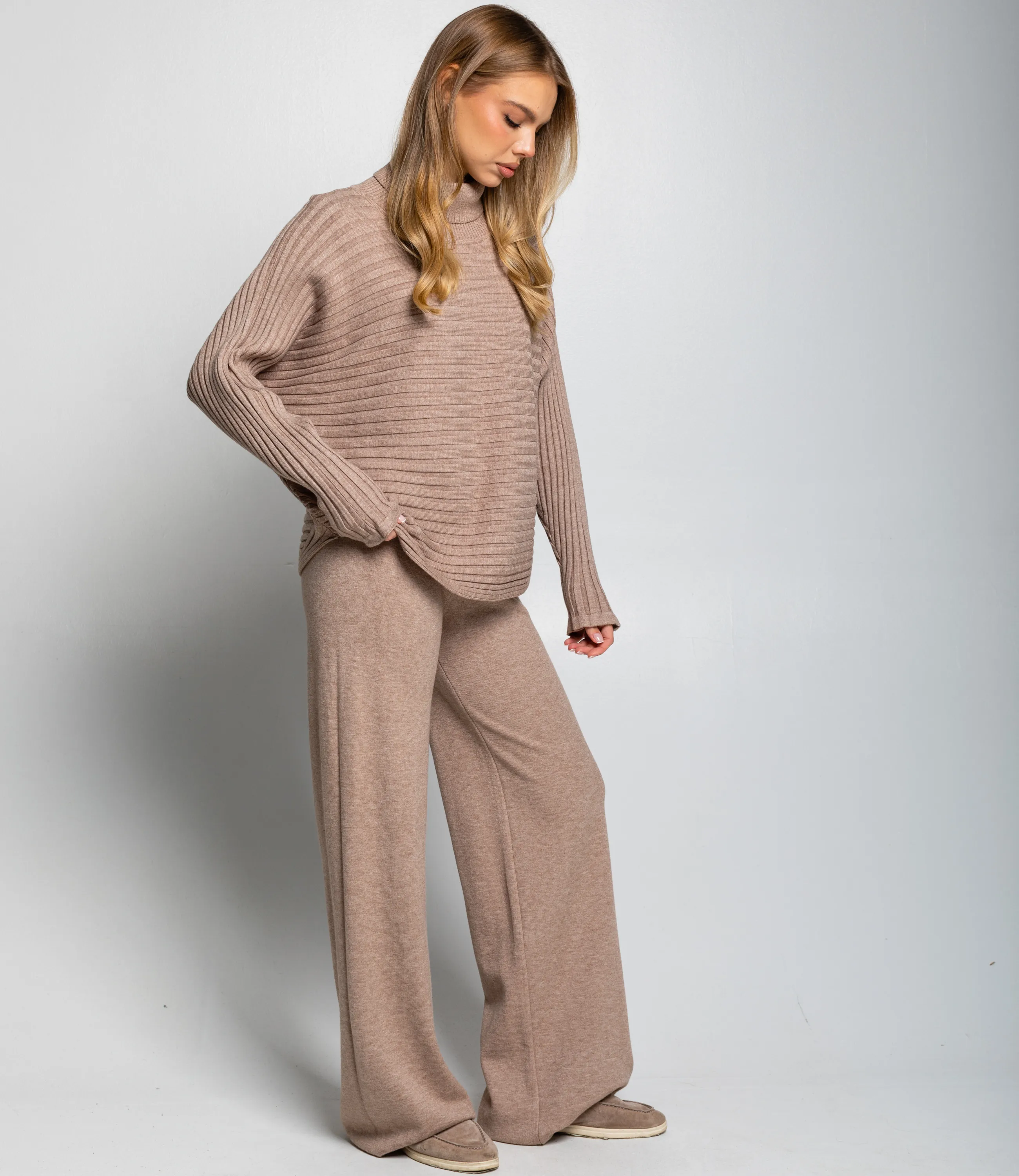 Костюм #КТ0089, бежевый - фото 3