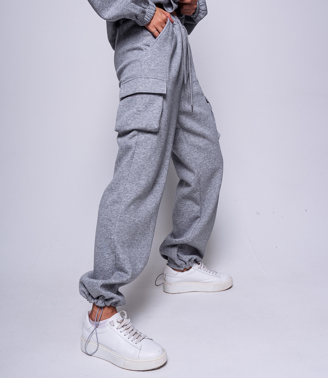 Спортивный костюм #КТ8813 (6), серый - фото 5