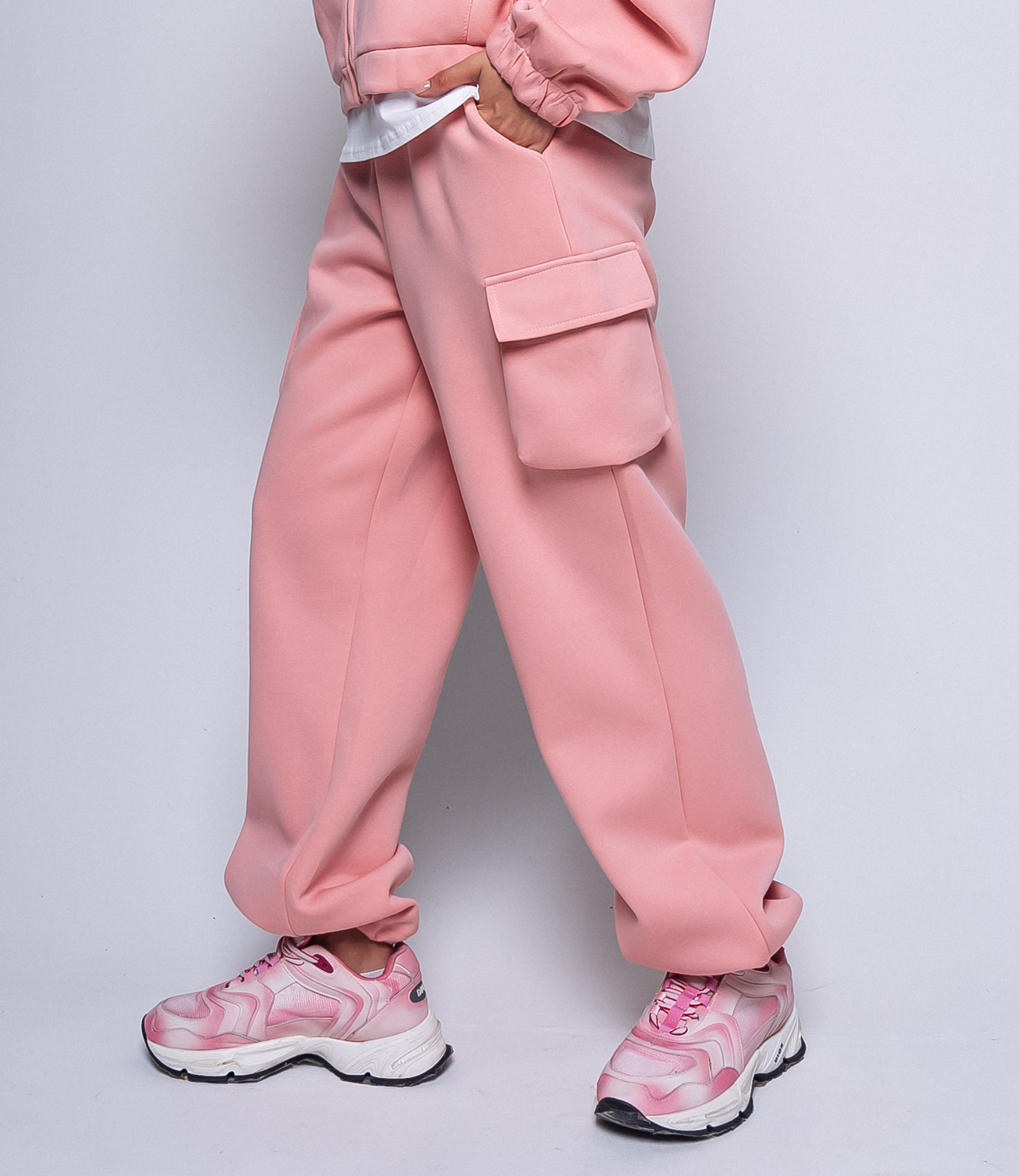 Спортивный костюм #КТ8813 (6), розовый - фото 3