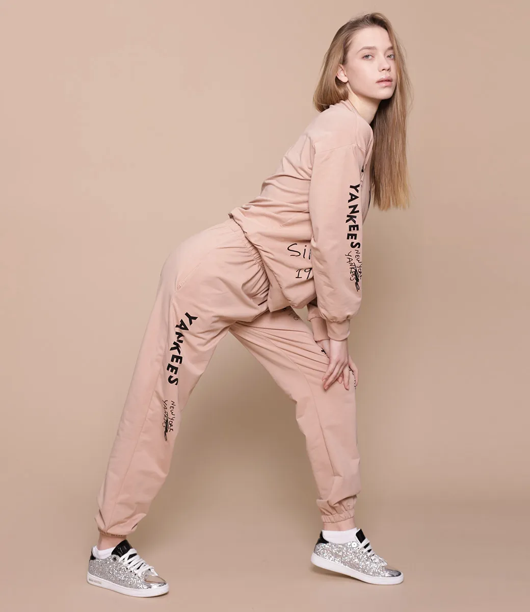 Спортивный костюм #БШ3, бежевый - фото 3