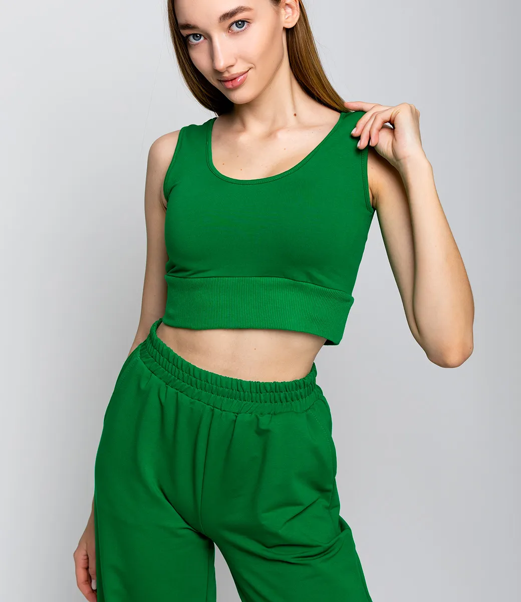 Костюм #БШ1746, зелёный - фото 5