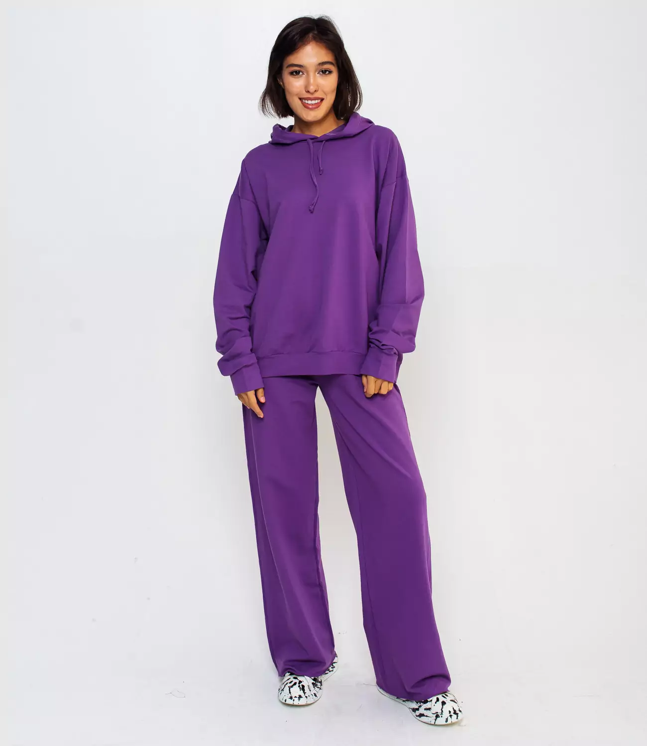 Костюм,#БШ1526, цвет фиолетовый- купить женские костюмы оптом