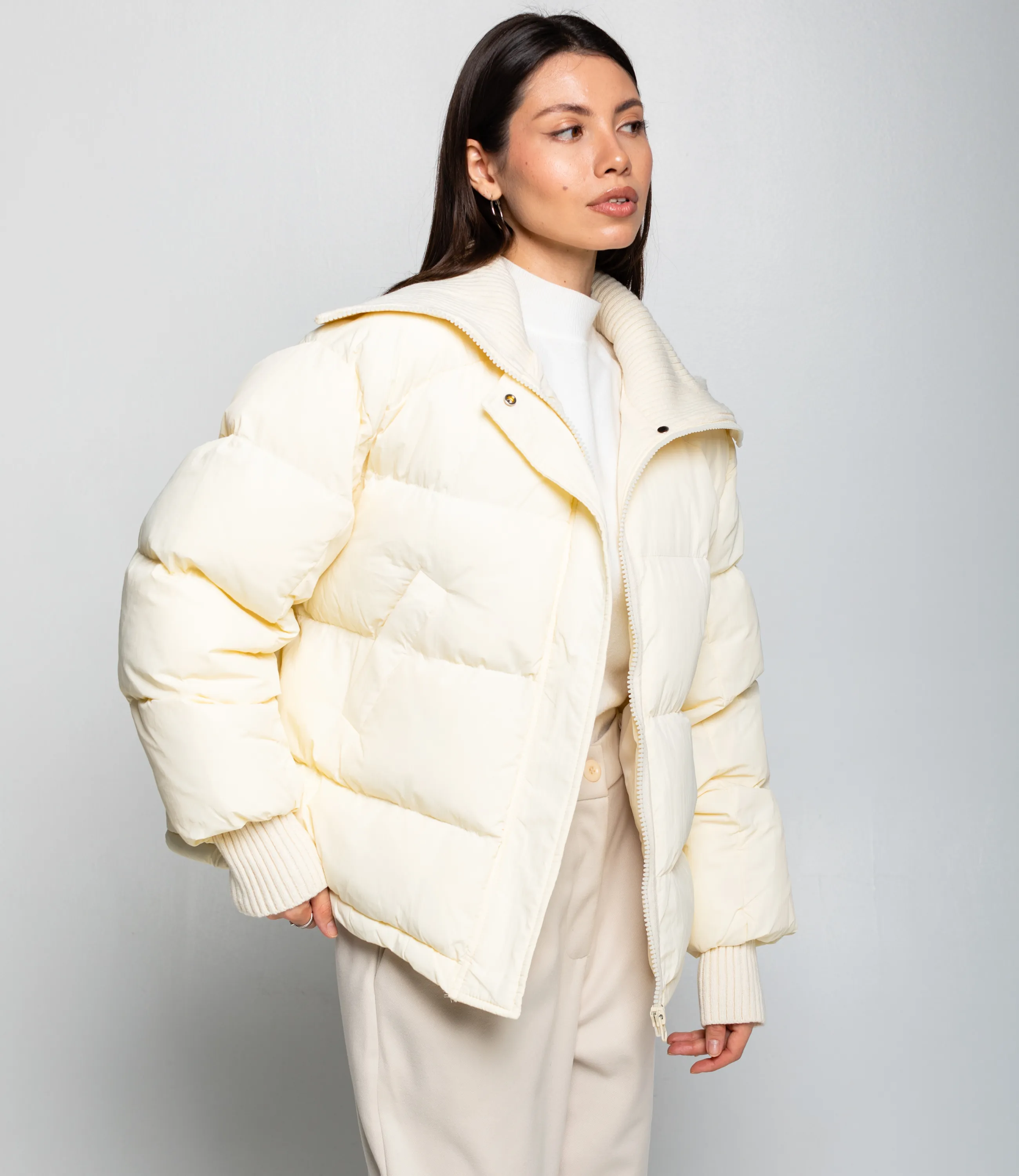 Куртка #КТ8895 (1), кремовый - фото 2
