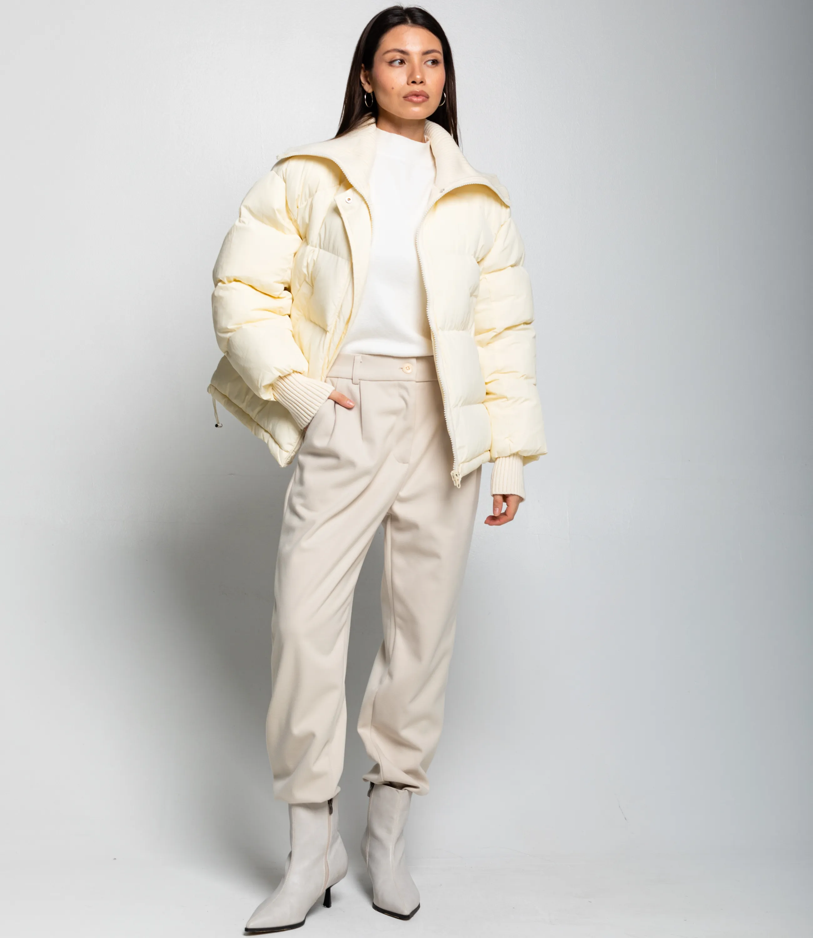 Куртка #КТ8895 (1), кремовый - фото 4