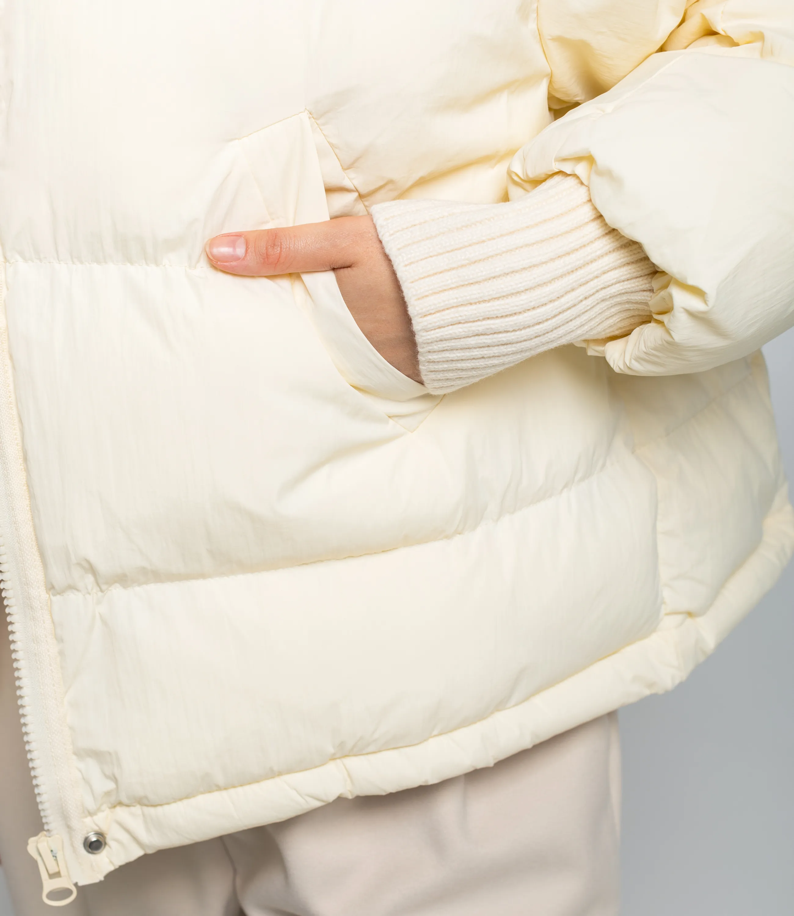 Куртка #КТ8895 (1), кремовый - фото 5