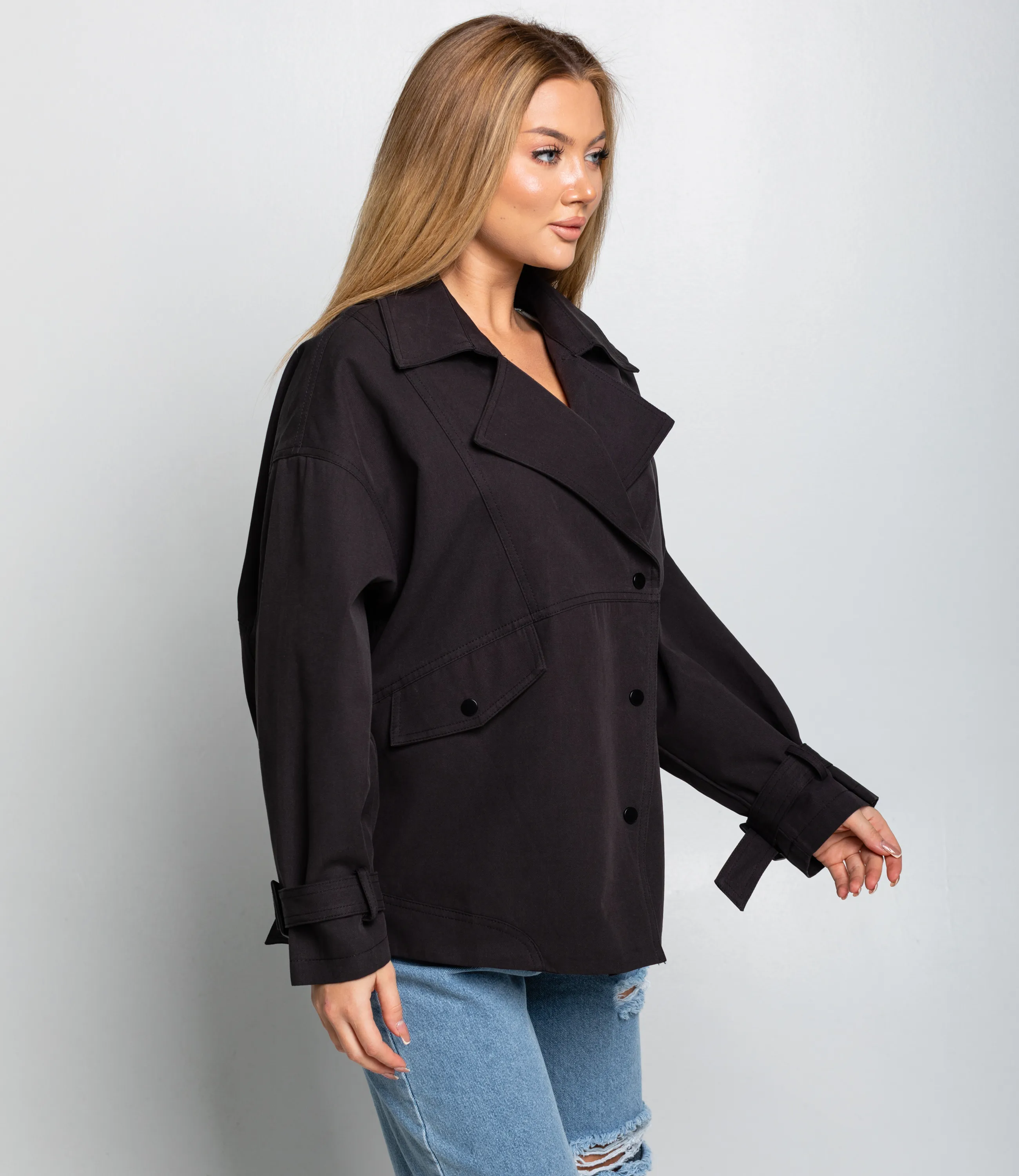 Куртка #КТ2601 (1), чёрный - фото 2