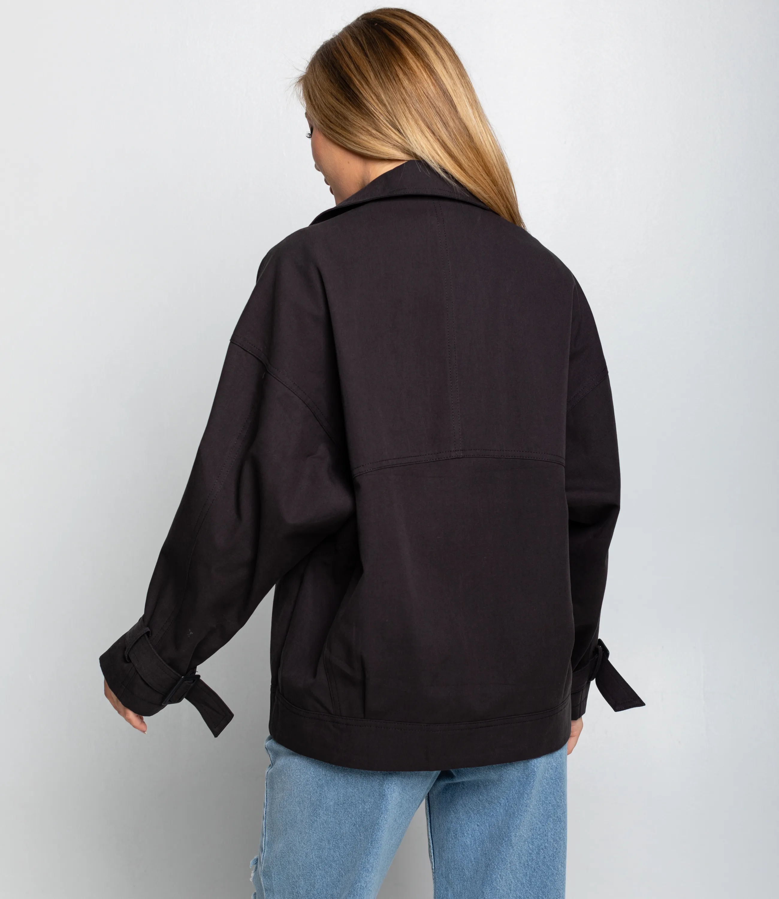 Куртка #КТ2601 (1), чёрный - фото 3