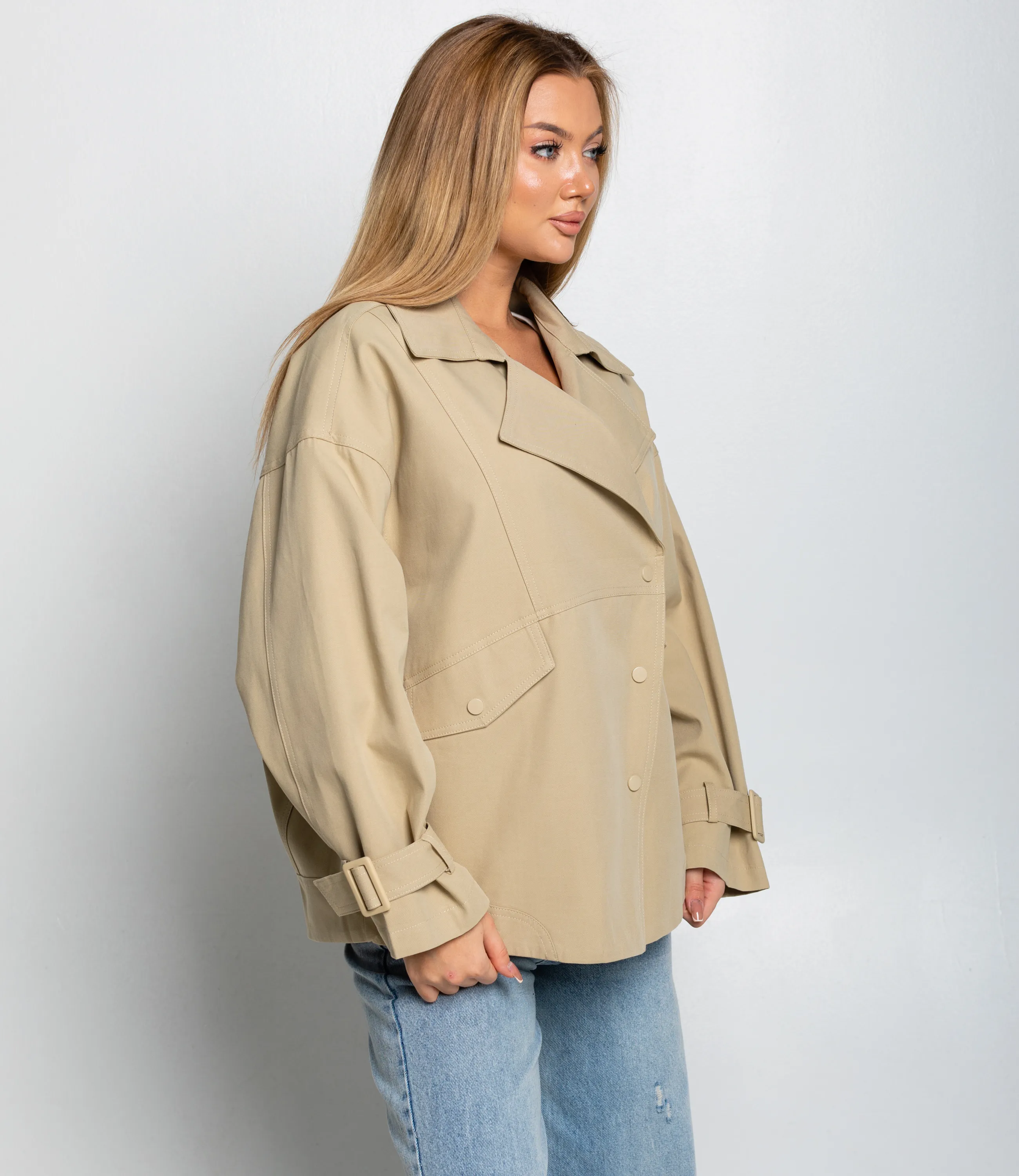 Куртка #КТ2601 (1), бежевый - фото 2