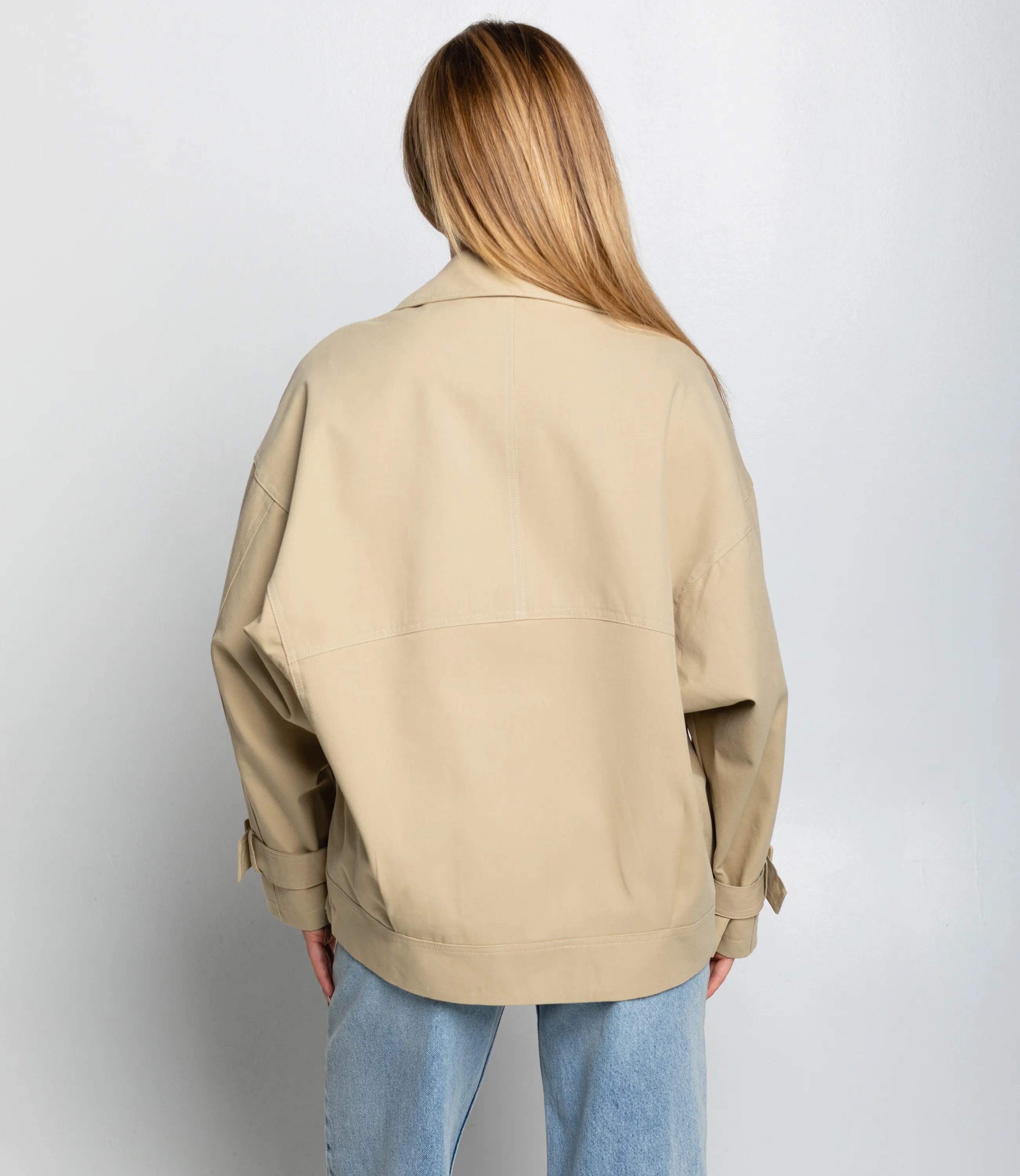 Куртка #КТ2601 (1), бежевый - фото 3