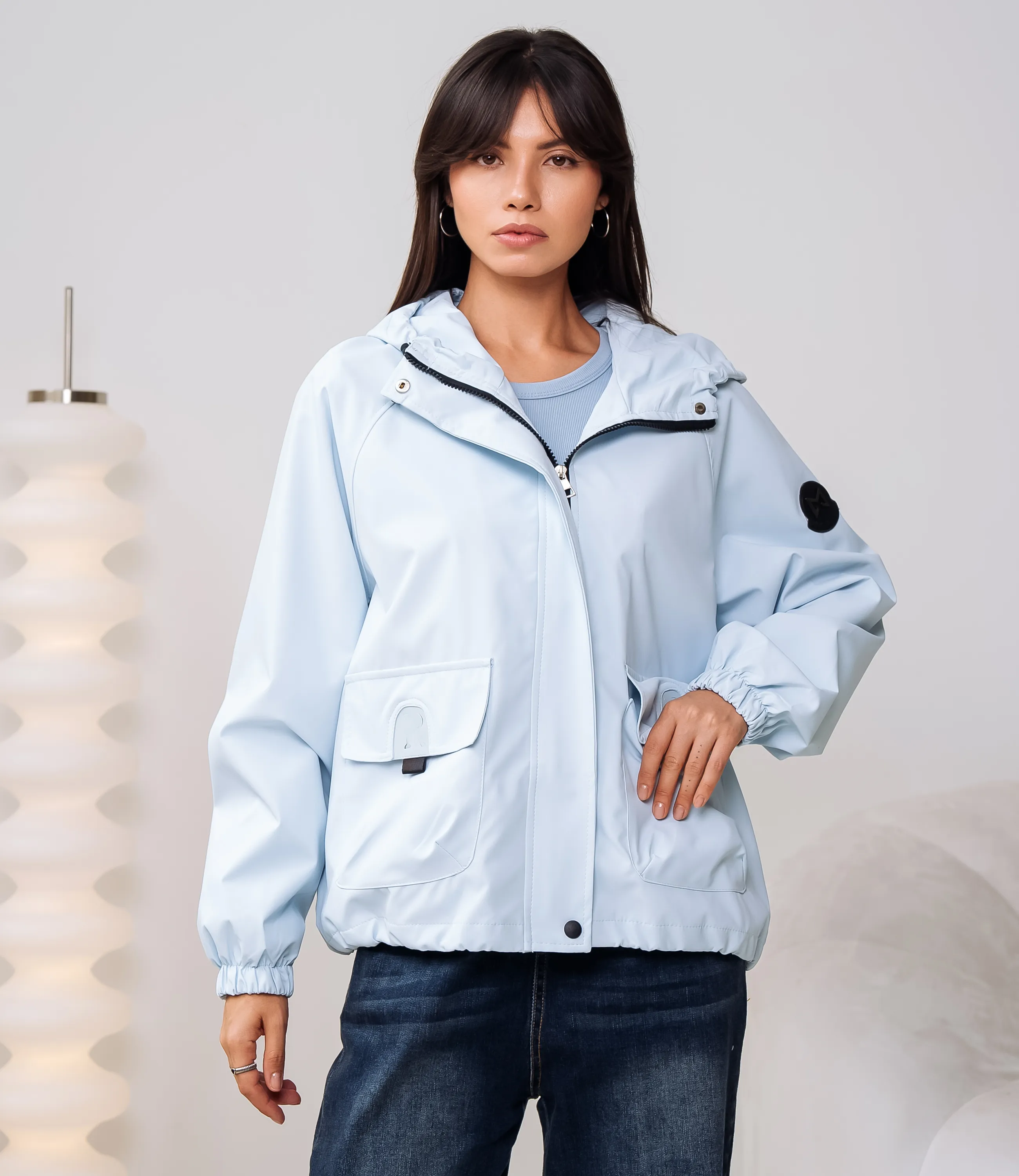 Ветровка #КТ6667, голубой - фото 1