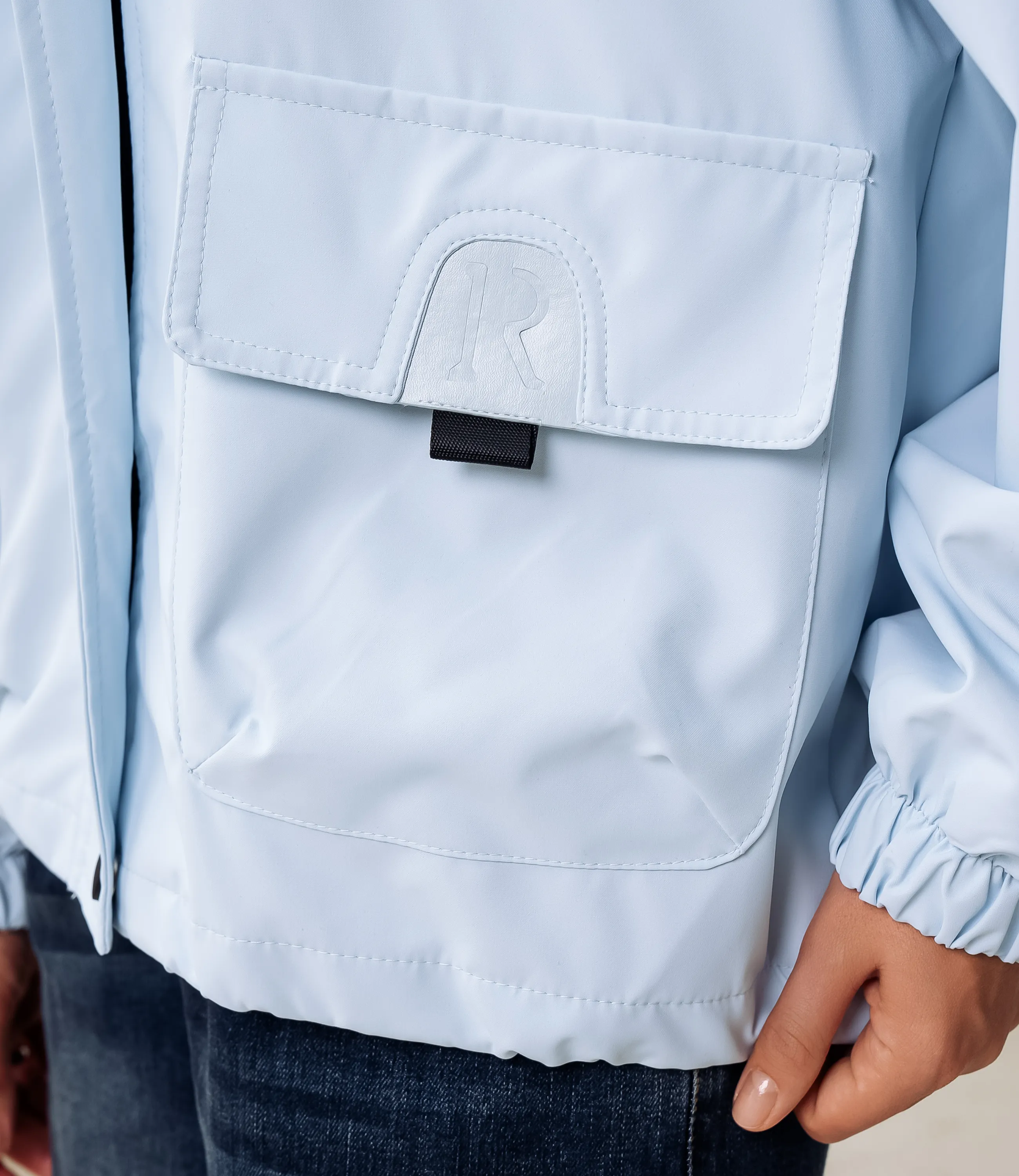 Ветровка #КТ6667, голубой - фото 5