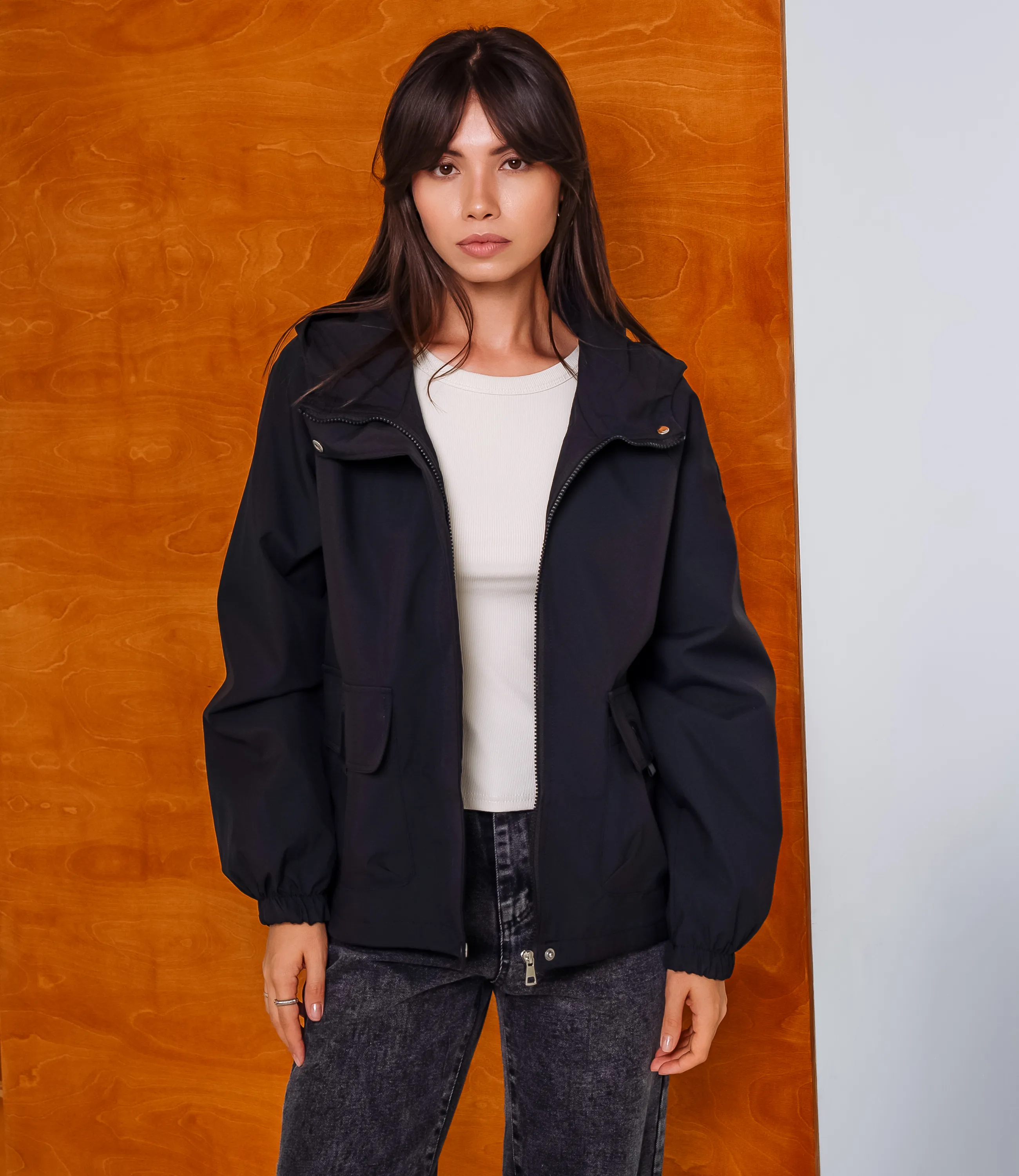 Ветровка #КТ6667, чёрный - фото 1