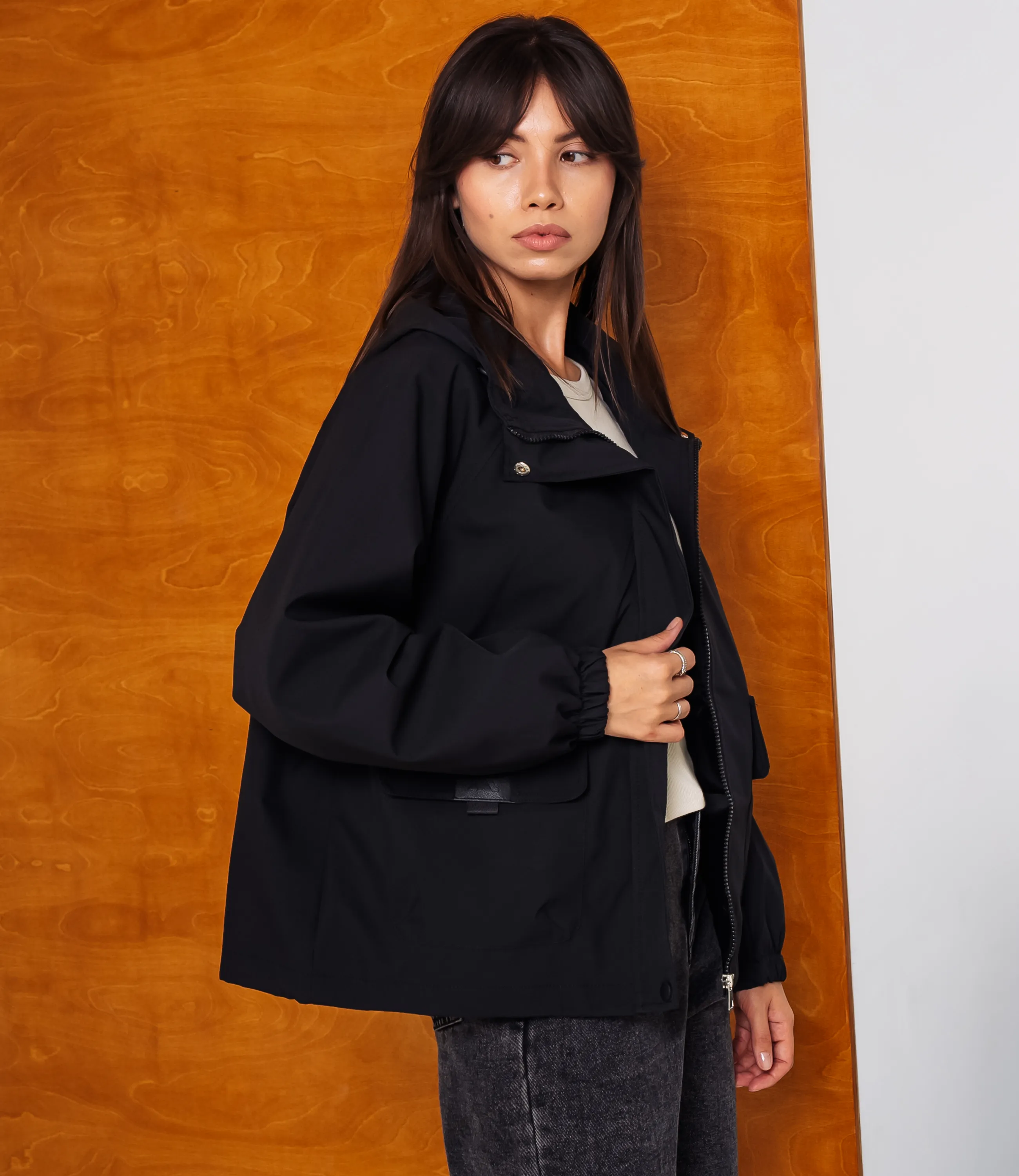 Ветровка #КТ6667, чёрный - фото 2