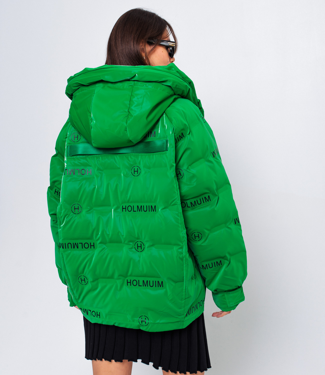 Куртка #КТ6155, зелёный - фото 3