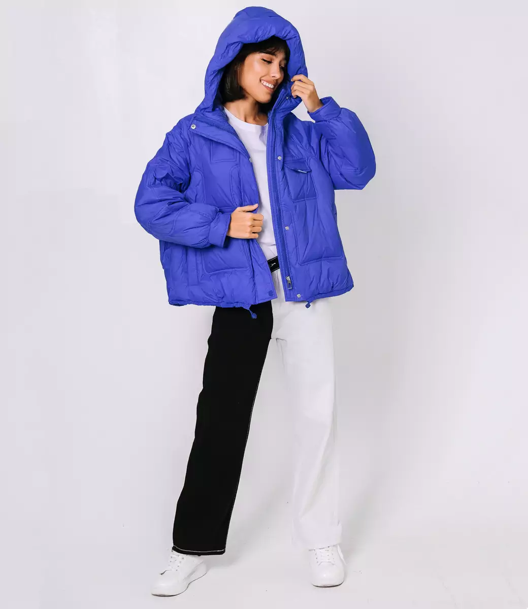 Куртка #КТ2975, синий - фото 1