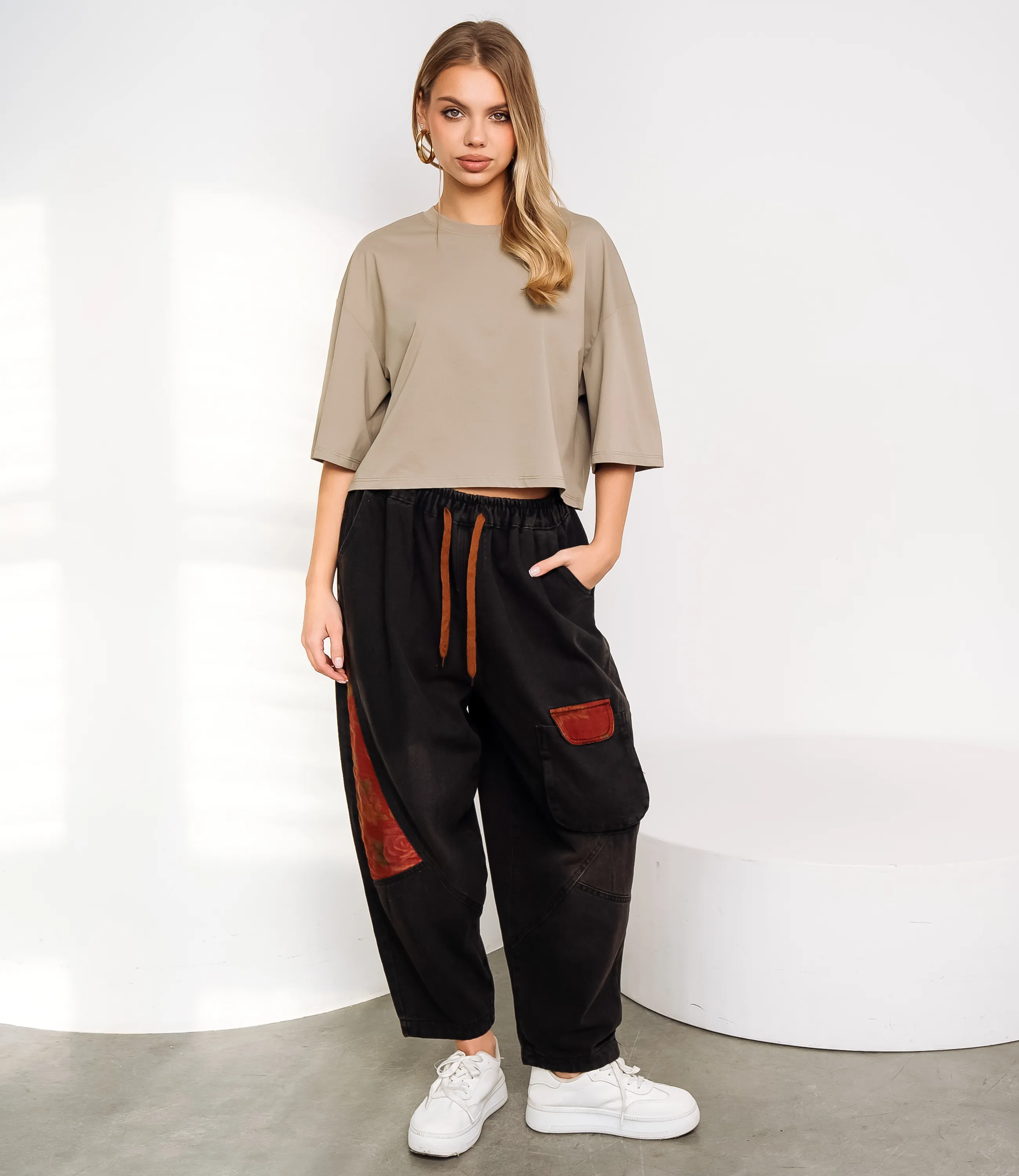 Джинсы #КТ809 (6), чёрный - фото 1