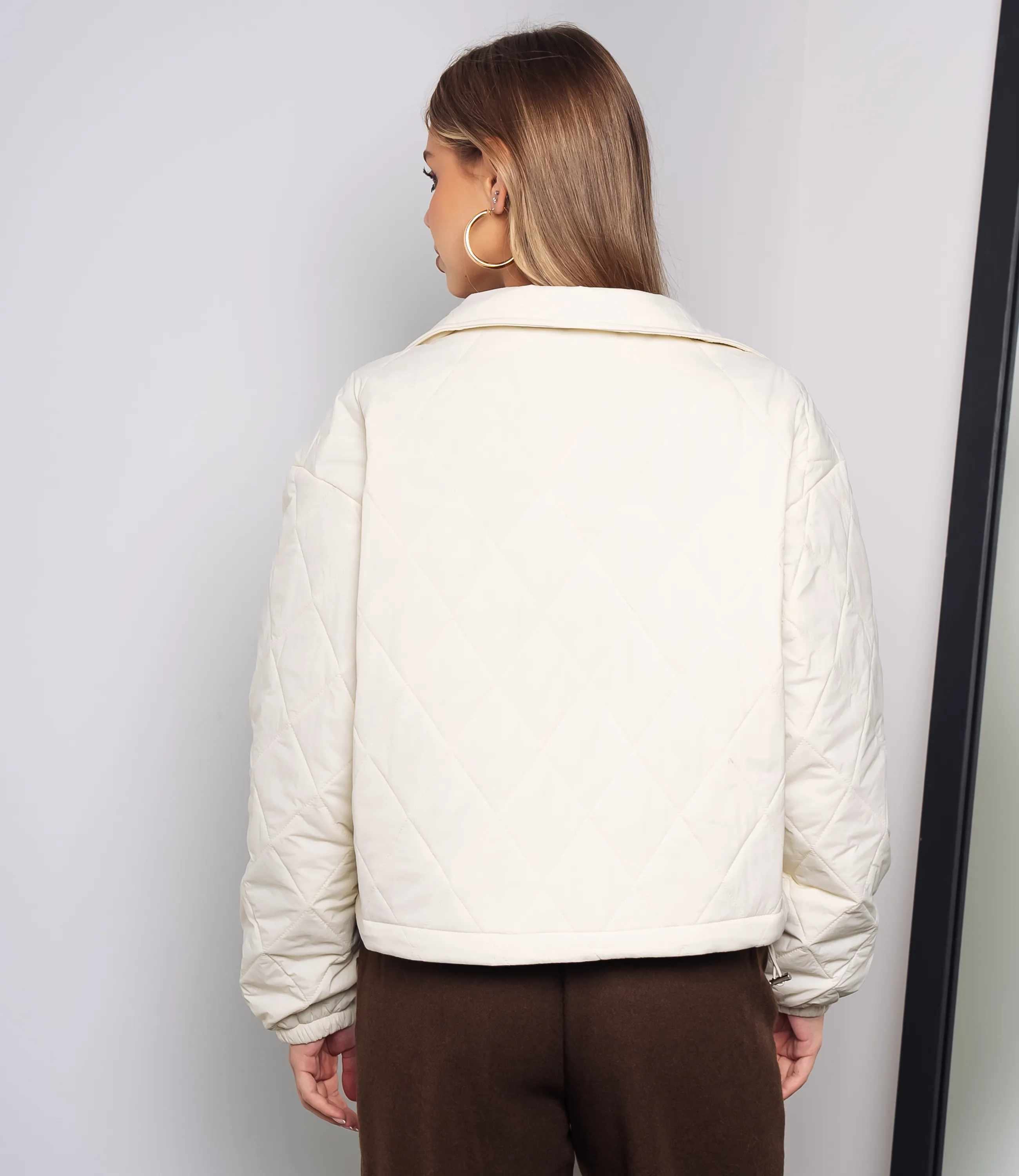 Куртка #КТ730, кремовый - фото 3