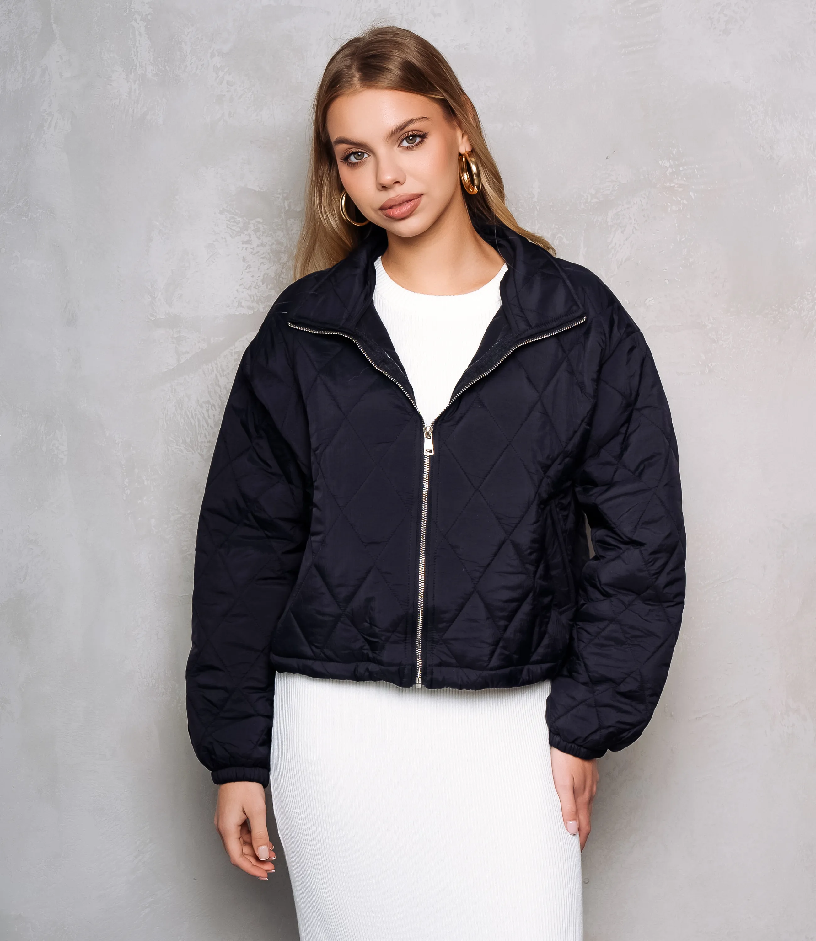 Куртка #КТ730, чёрный - фото 1