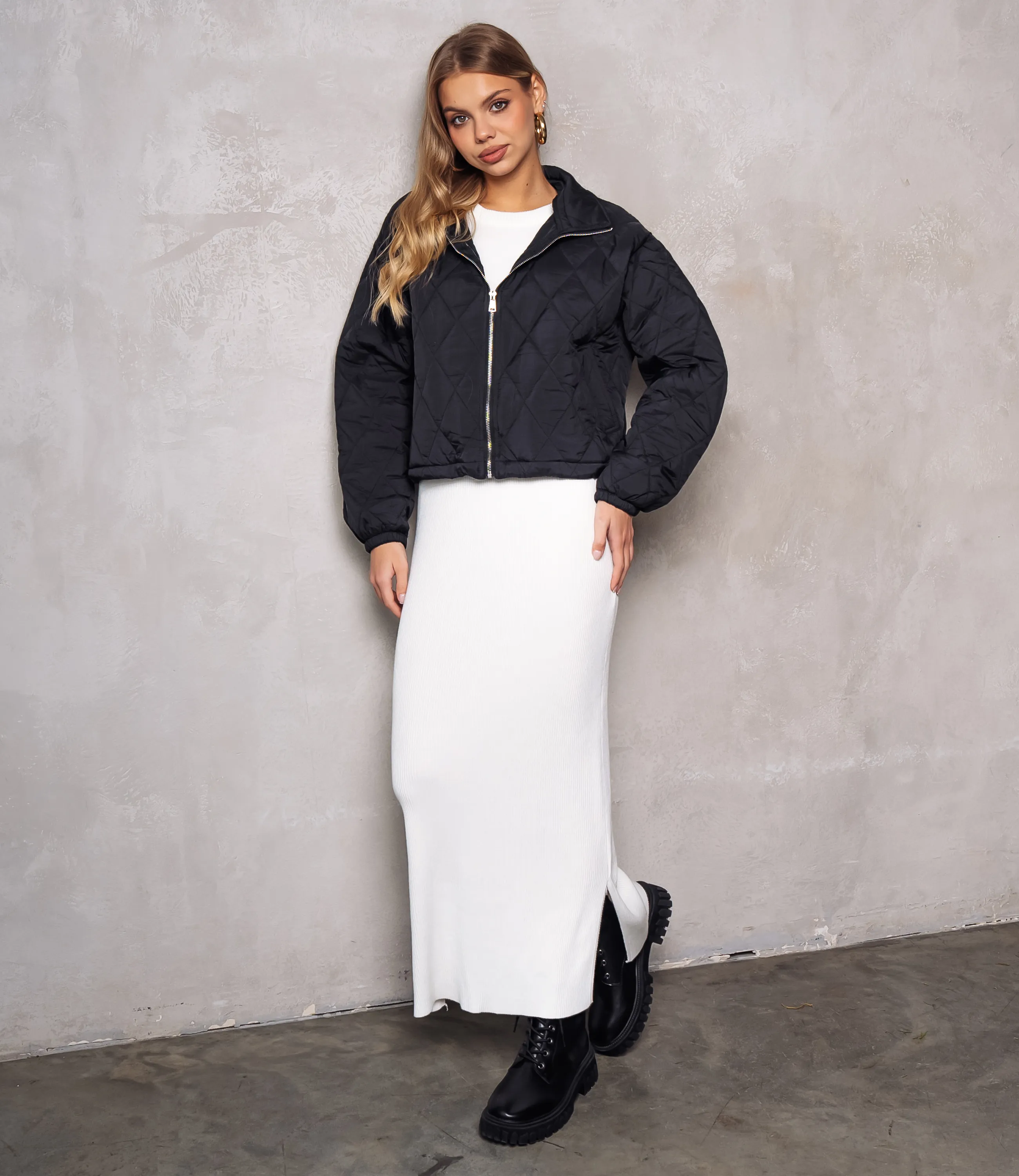 Куртка #КТ730, чёрный - фото 4