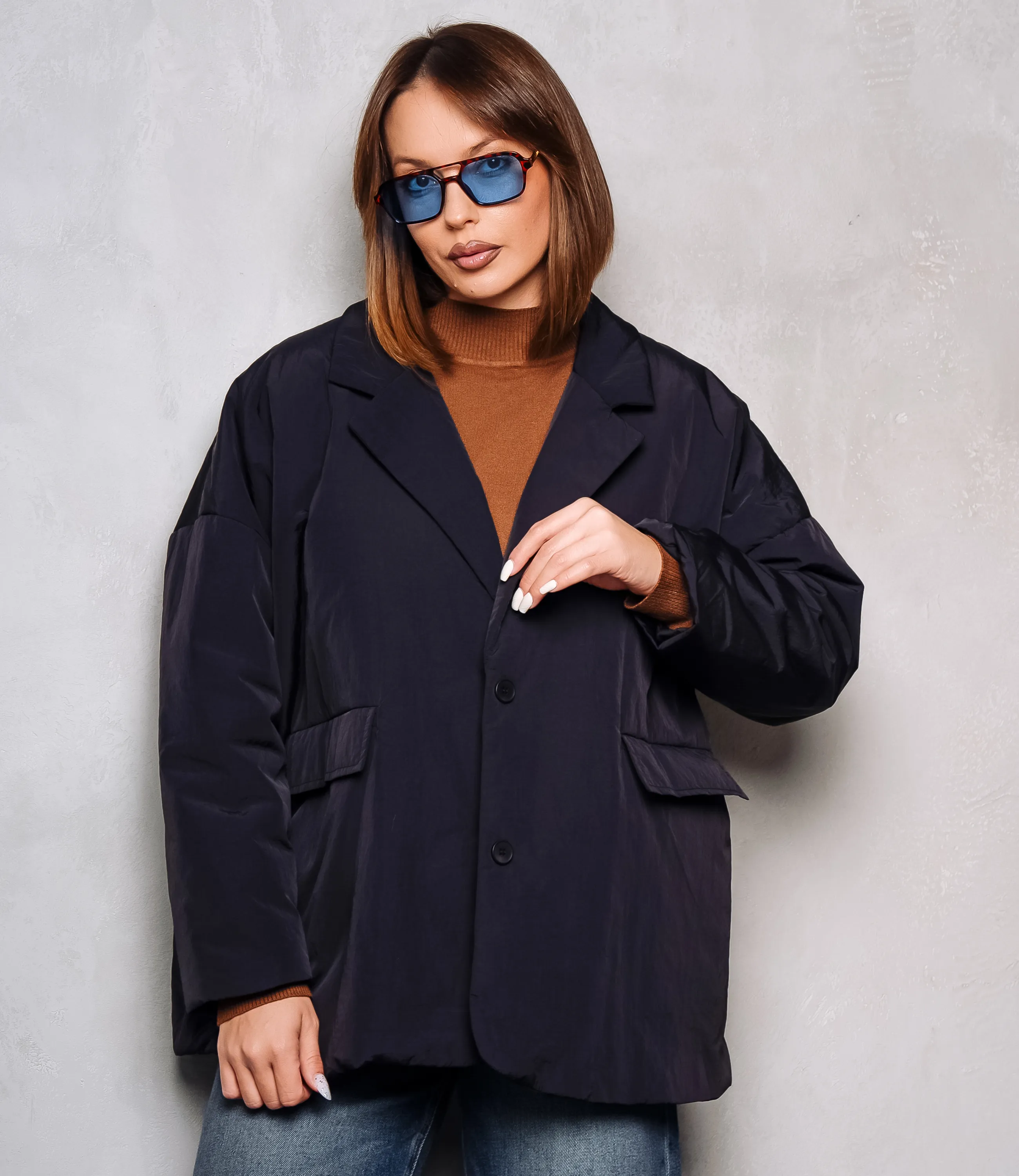 Куртка #КТ2126 (2), чёрный - фото 1