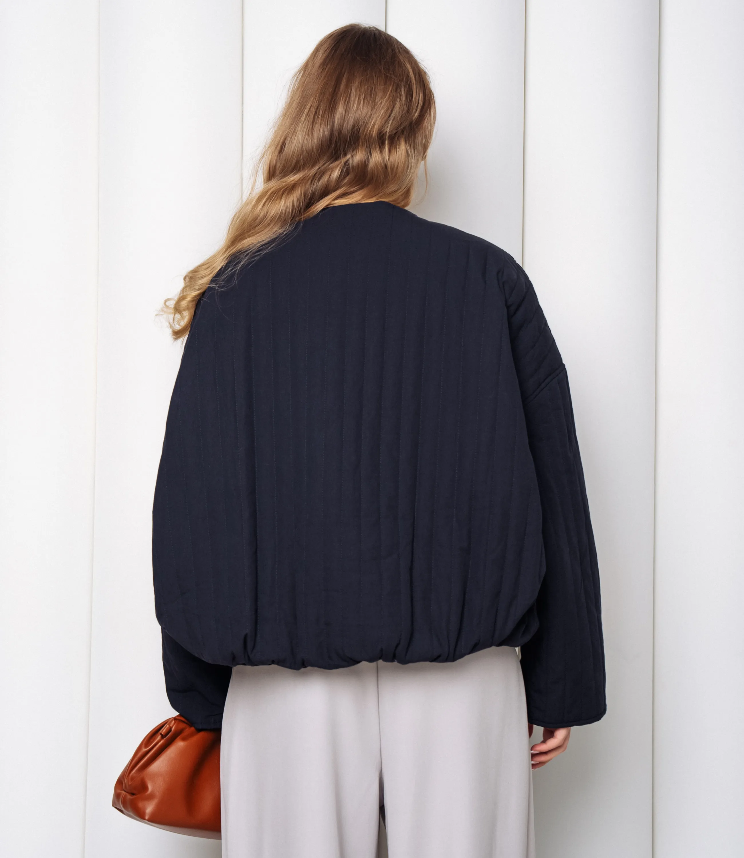 Куртка #КТ66163, тёмно-синий - фото 3