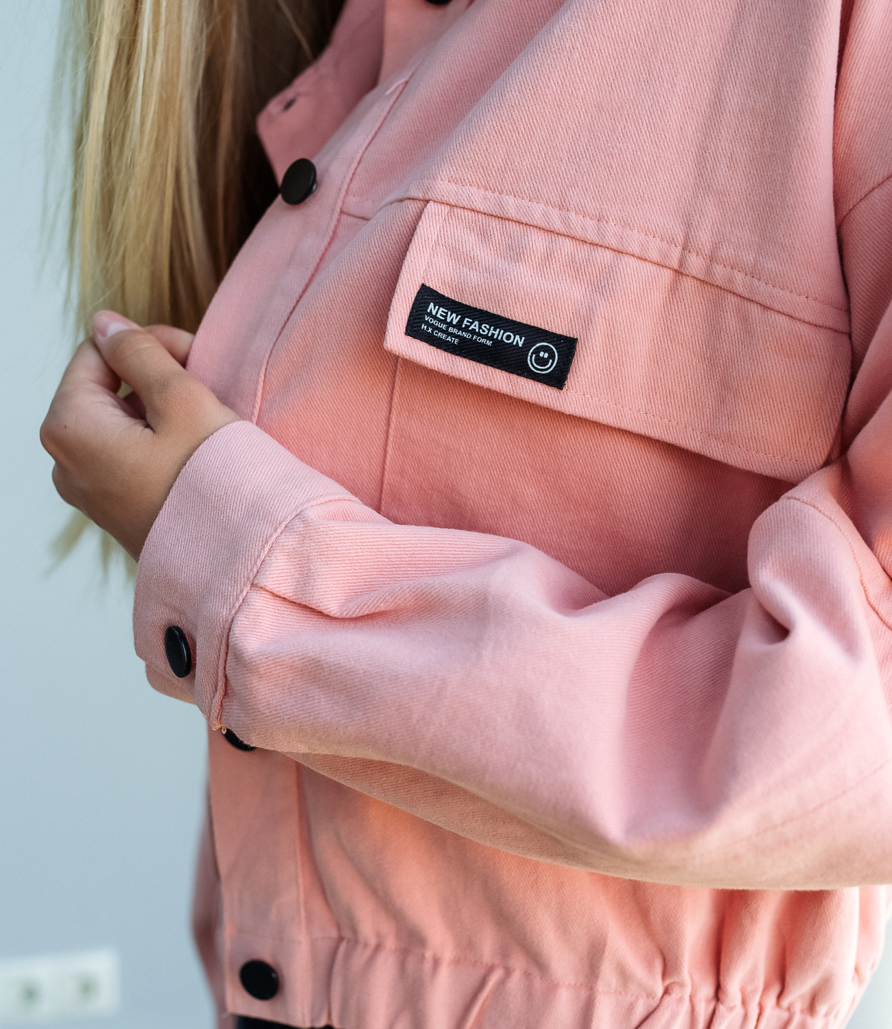 Куртка #6001, розовый - фото 5