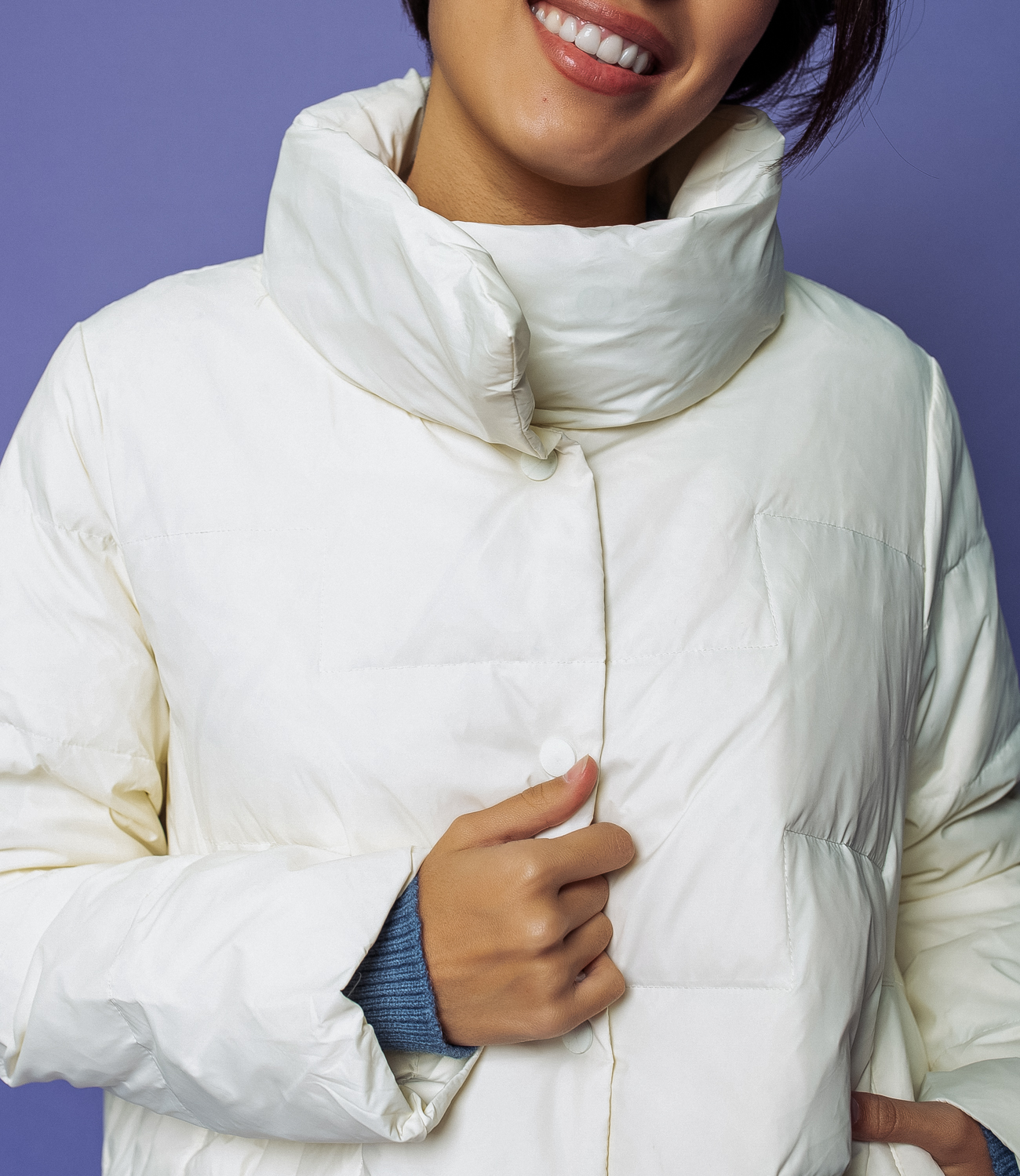 Куртка #КТВ15, белый - фото 5