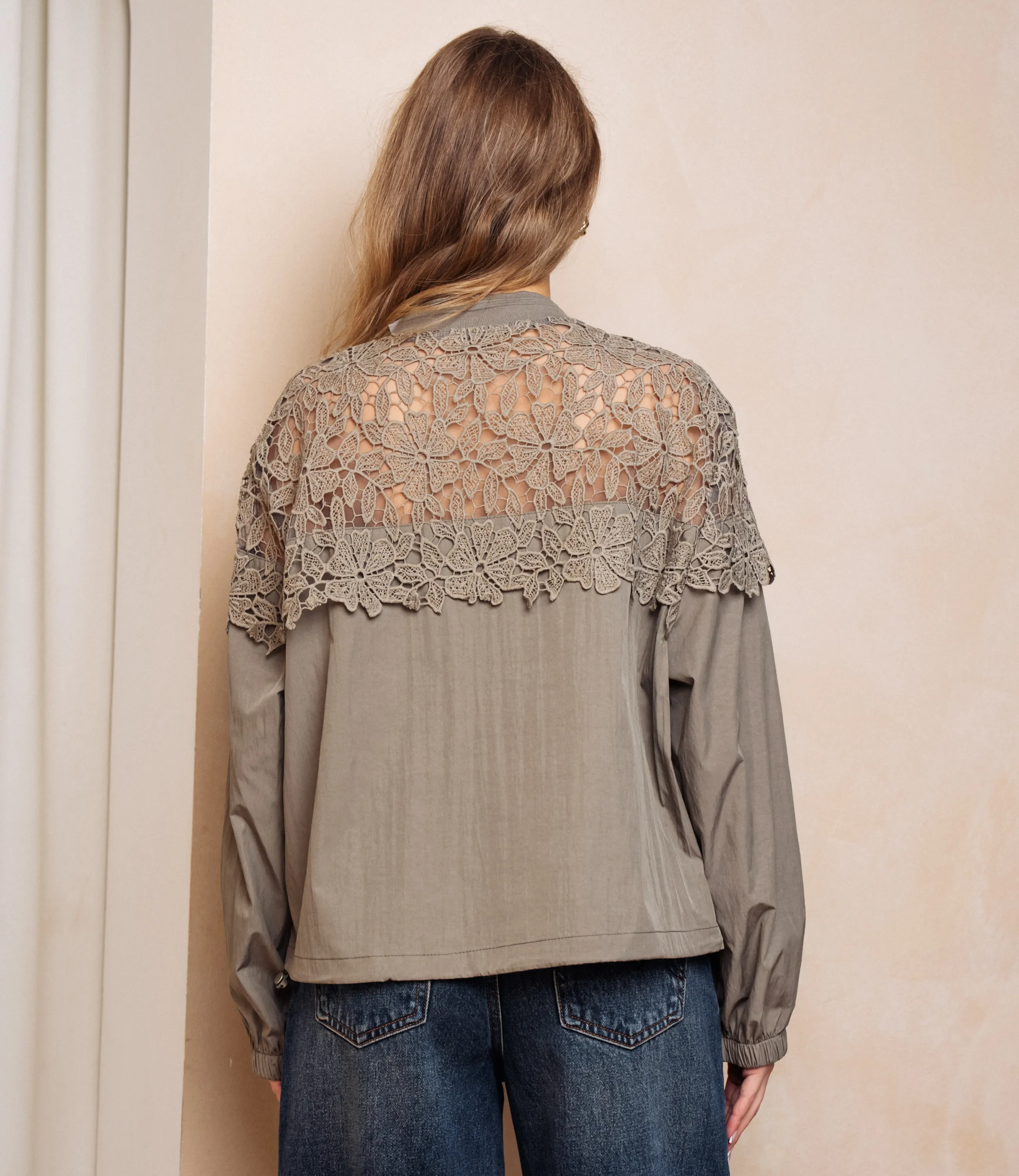 Бомбер #КТ2515 (2), хаки - фото 3