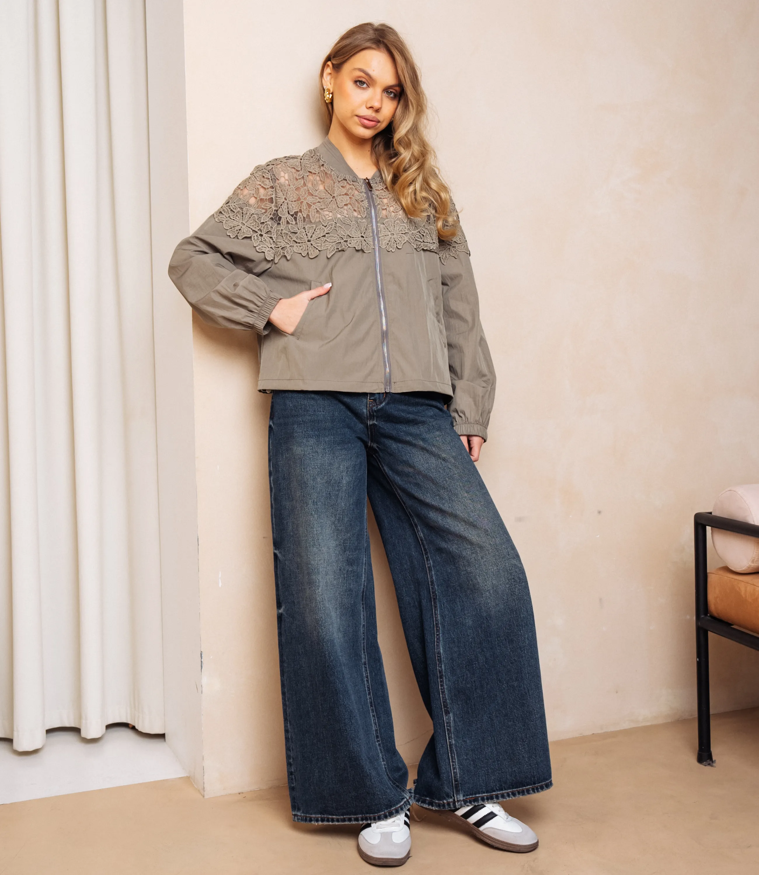 Бомбер #КТ2515 (2), хаки - фото 4